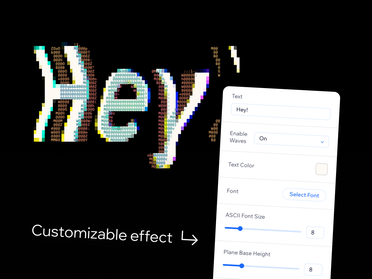 ASCII Text screenshot 2