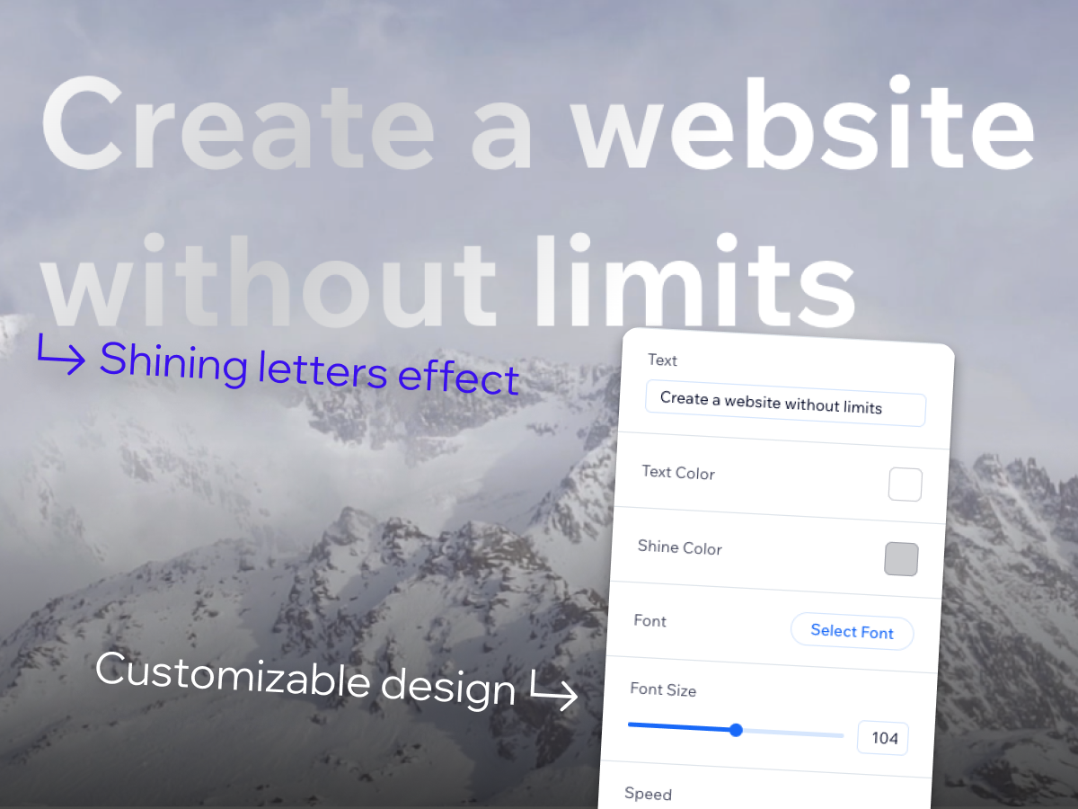 Shiny Text screenshot 1