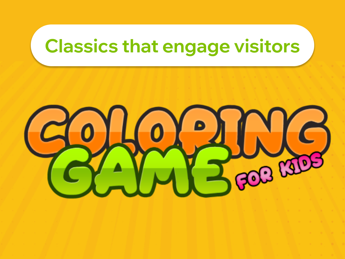 Coloring Game For Kids screenshot 1