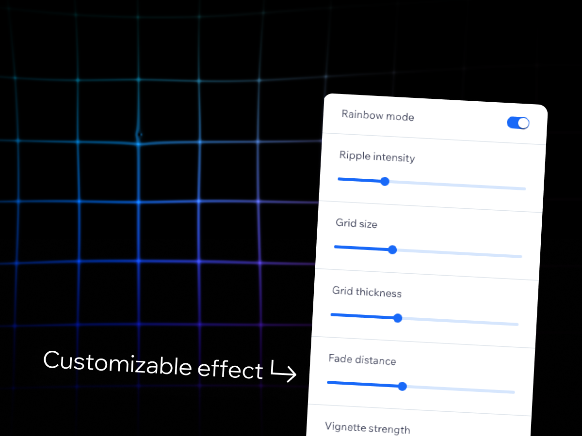 Ripple Grid screenshot 2
