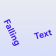 Falling Text