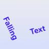 Falling Text