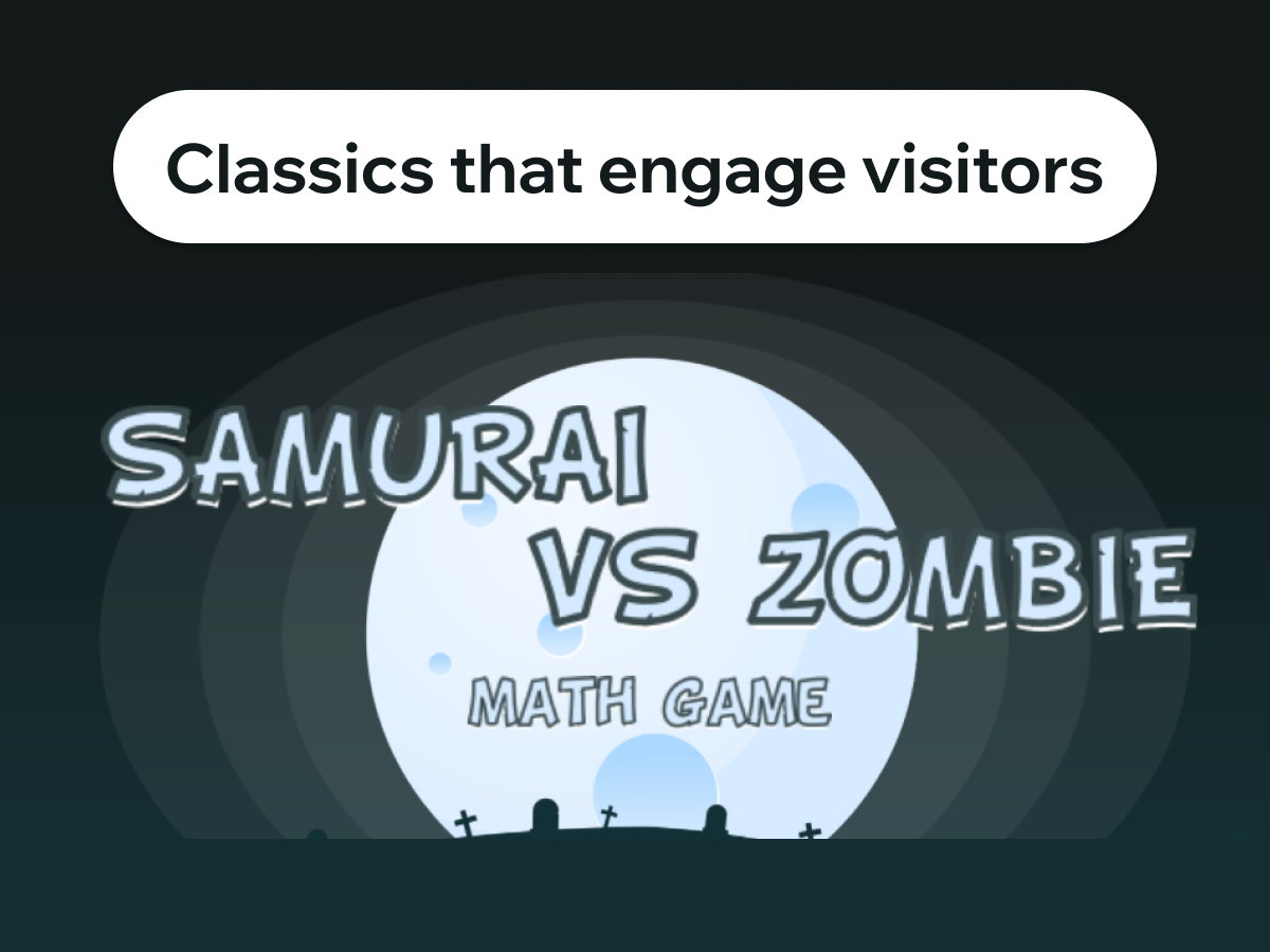Samurai Vs Zombie Math Game screenshot 1