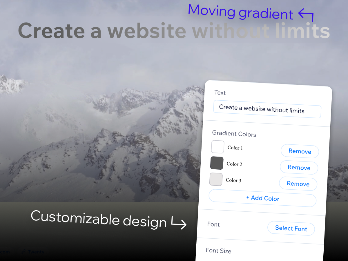 Gradient Text screenshot 1