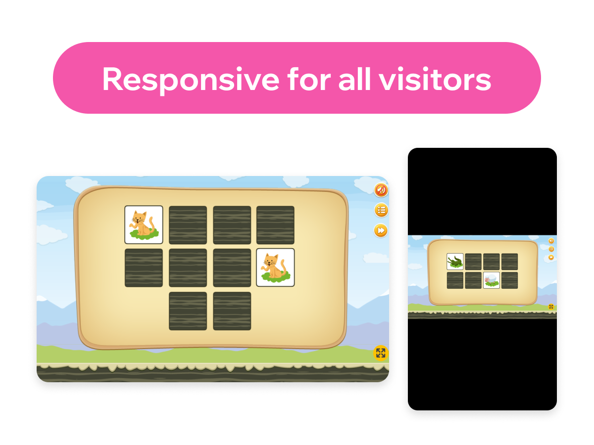 Animal Memory Game For Kids screenshot 2