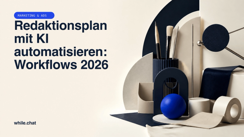 Redaktionsplan mit KI automatisieren: Workflows 2026