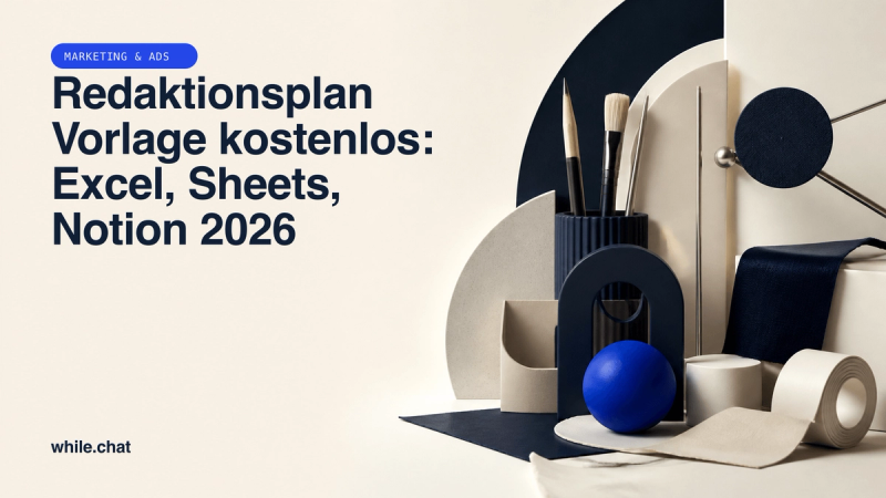 Redaktionsplan Vorlage kostenlos: Excel, Sheets, Notion 2026