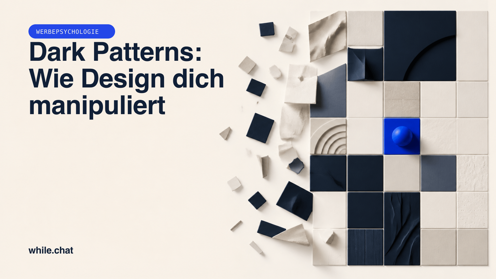 Dark Patterns: Wie Design dich manipuliert
