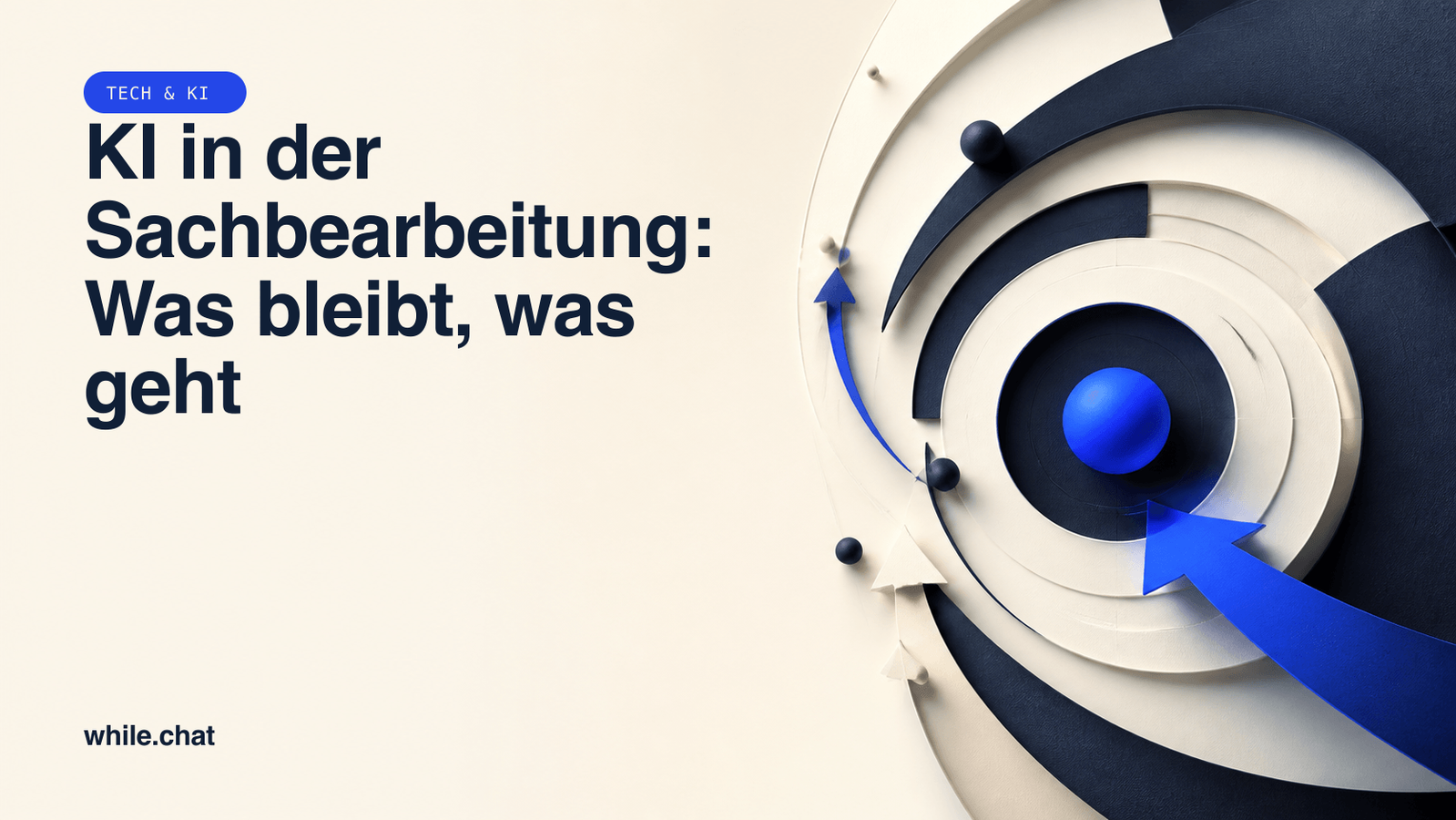 KI in der Sachbearbeitung: Was bleibt, was geht