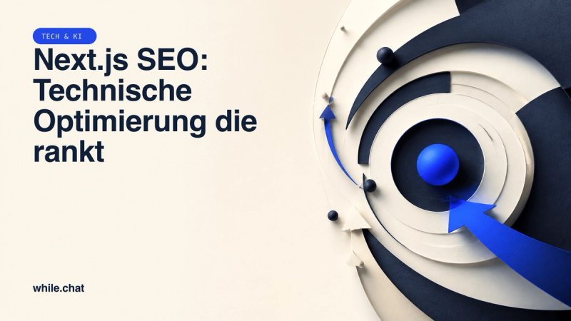 Next.js SEO: Technische Optimierung die rankt