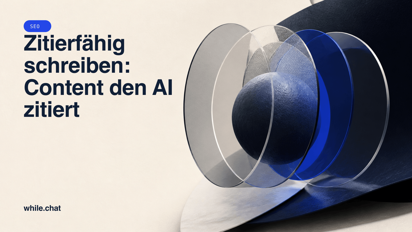 Zitierfähig schreiben: Content den AI zitiert
