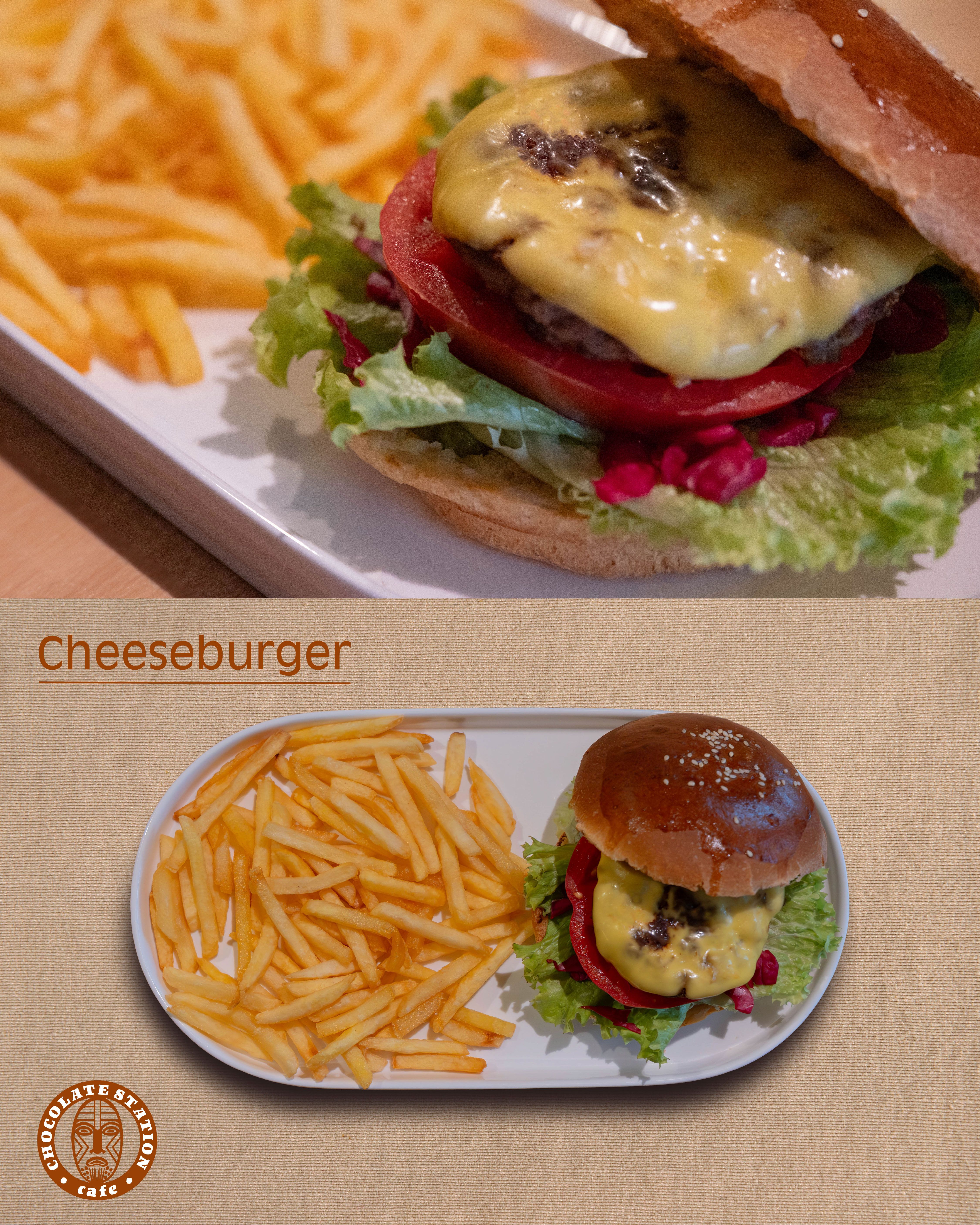 Cheeseburger Menü