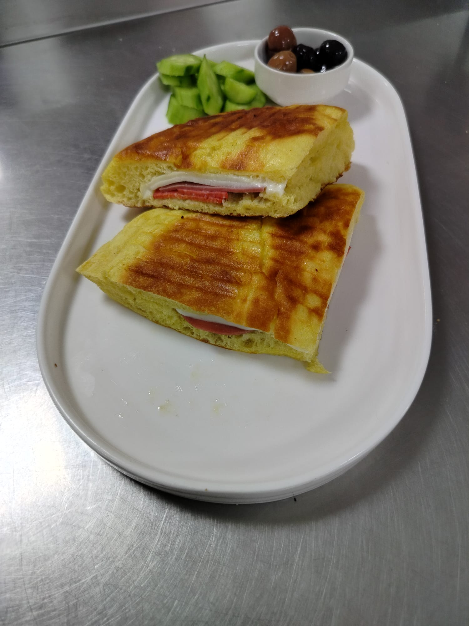 Happy Bazlama Karışık Tost