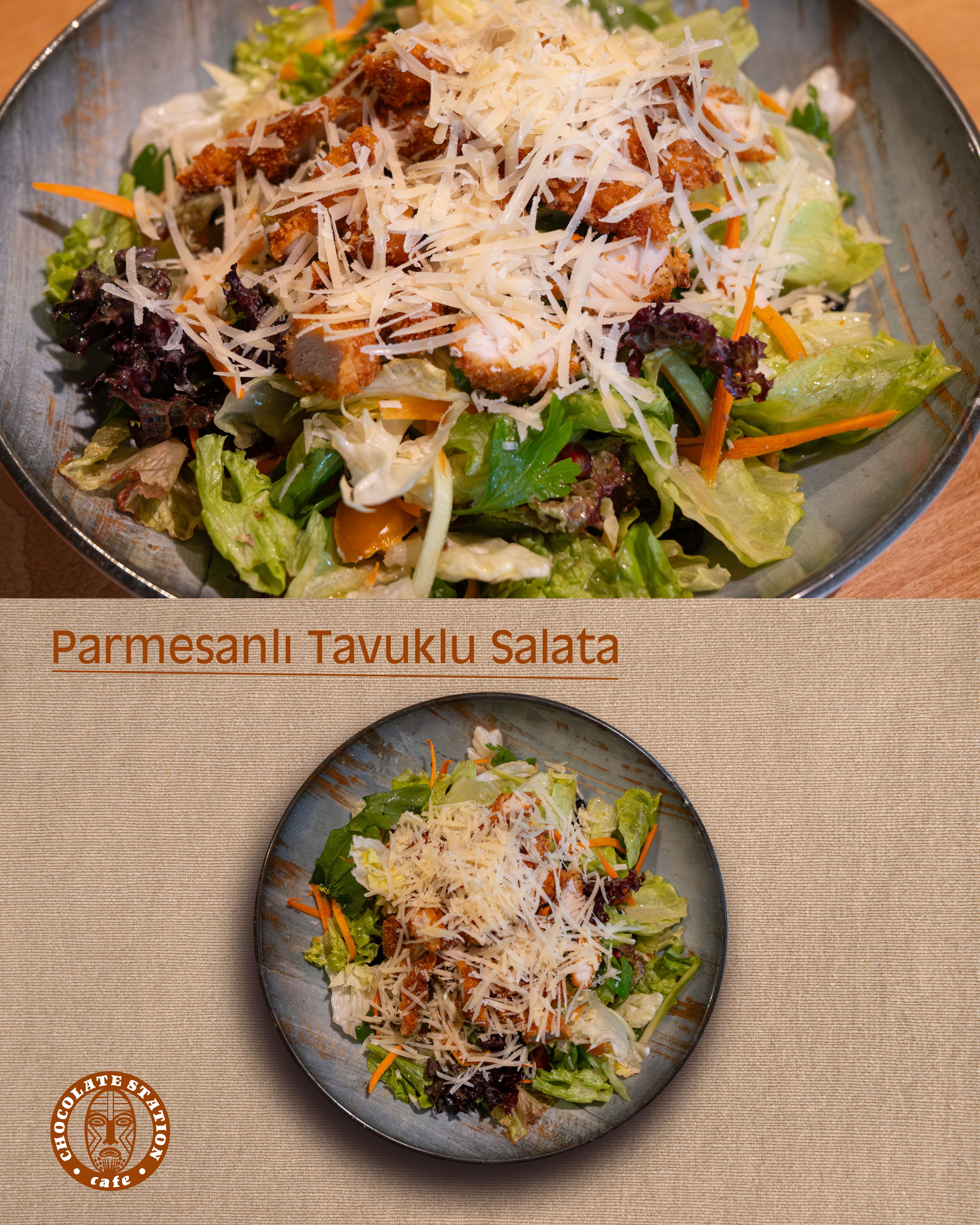 Chicken Salad with Parmesan