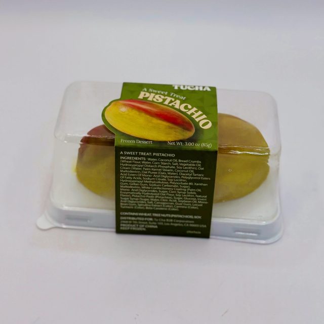 Tu Cha Pistachio frozen dessert package
