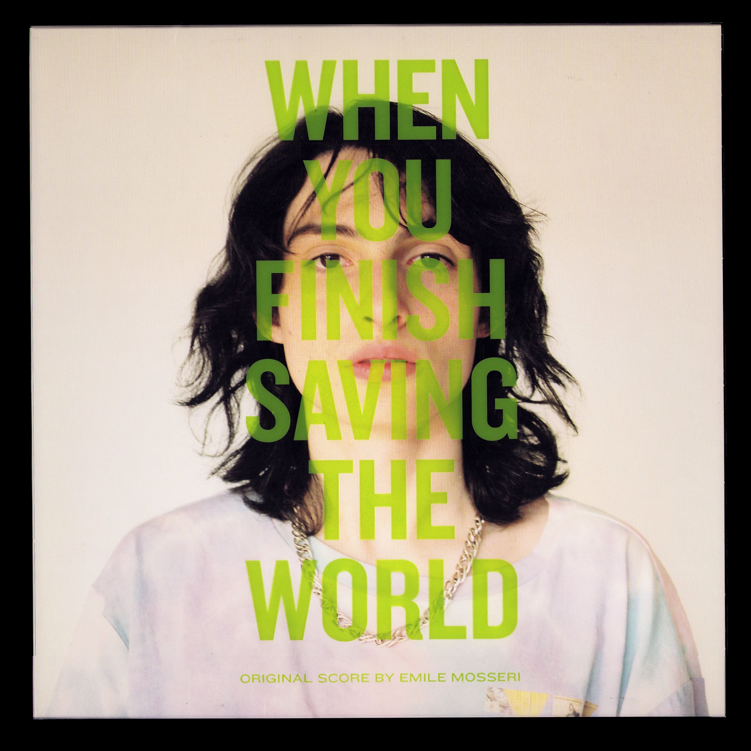 LP front: condensed title treatment over portrait of Finn Wolfhard (Ziggy Katz)