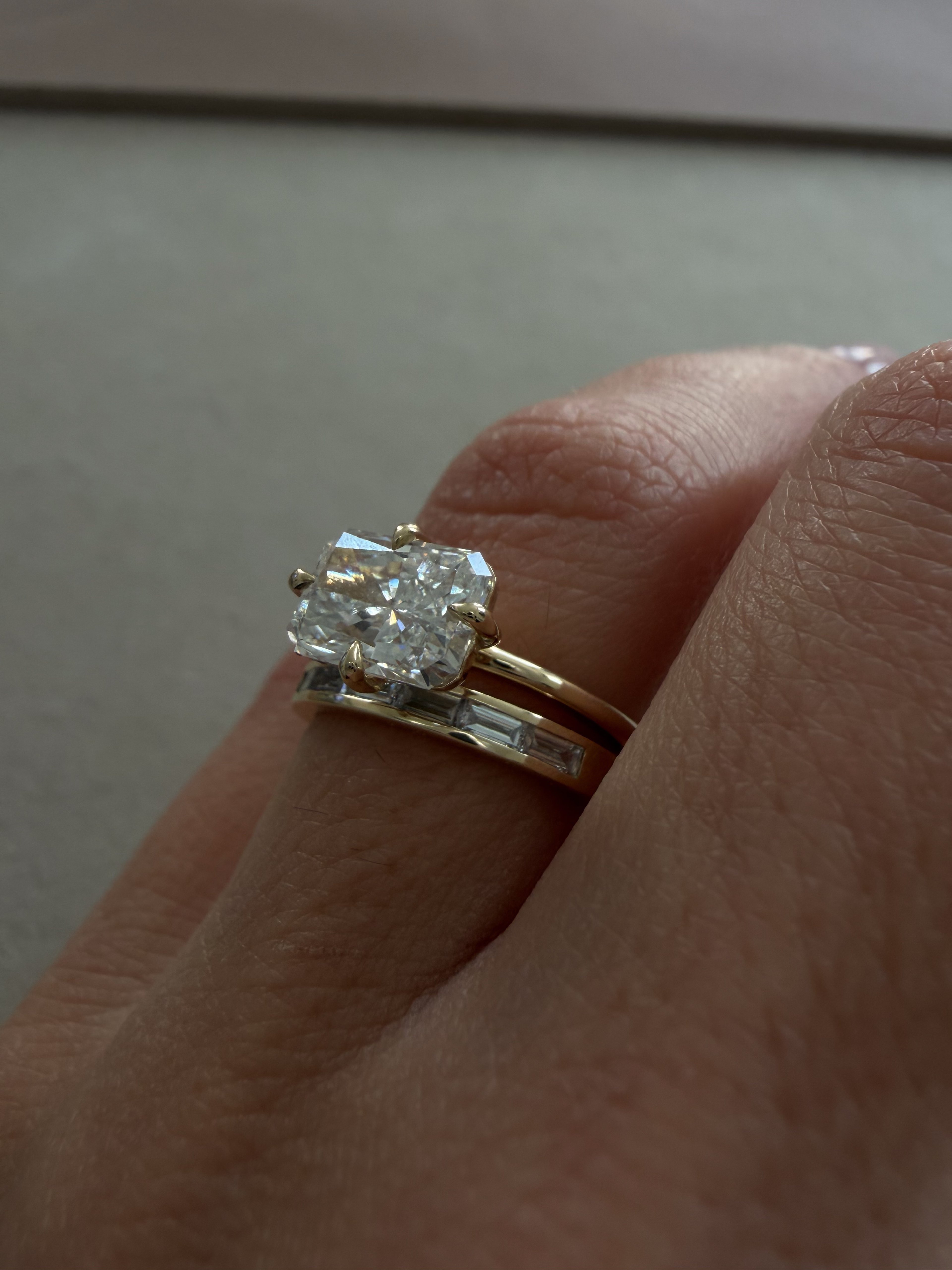 Channel Baguette Ring