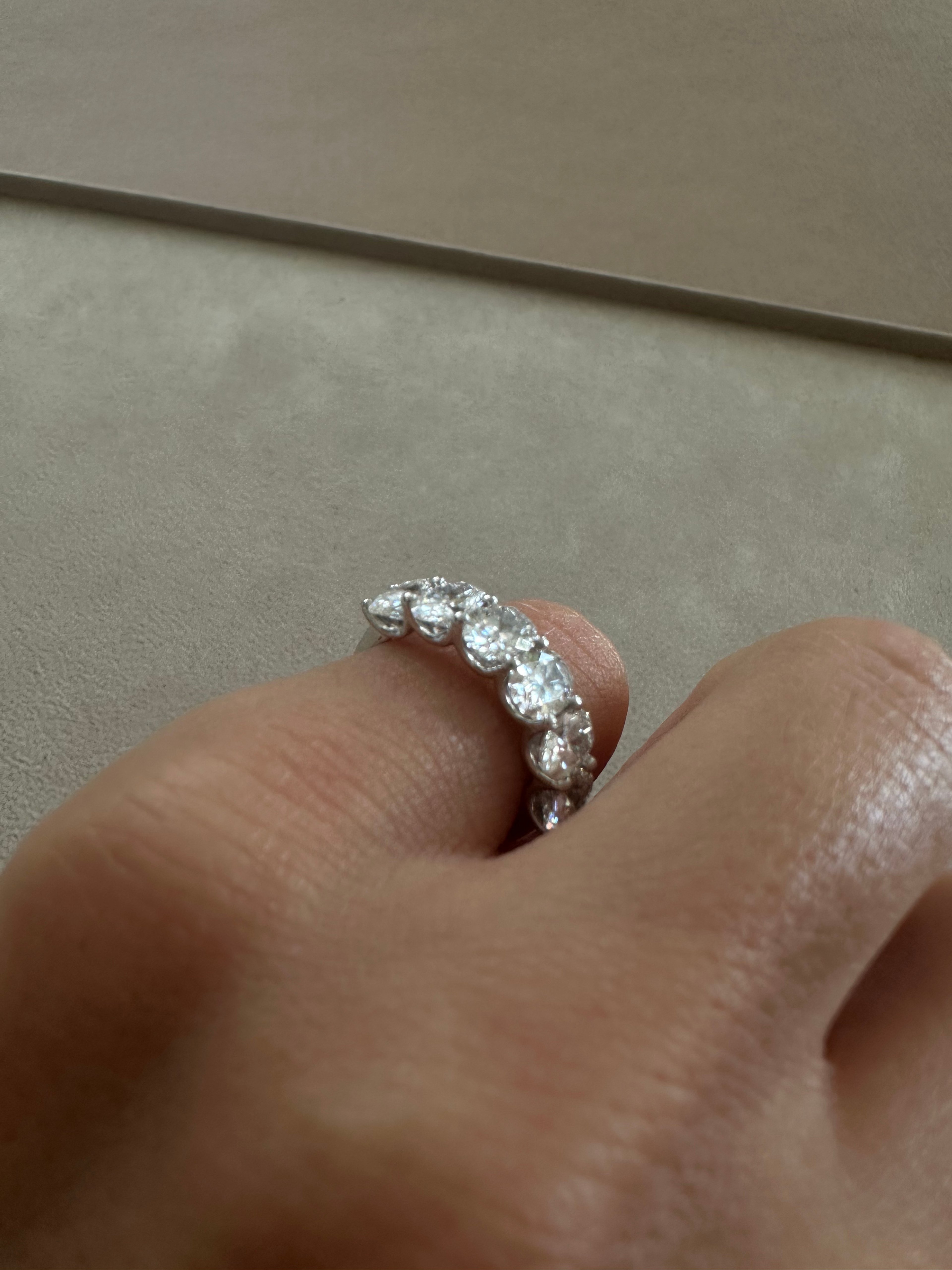 Oval Eternity Ring