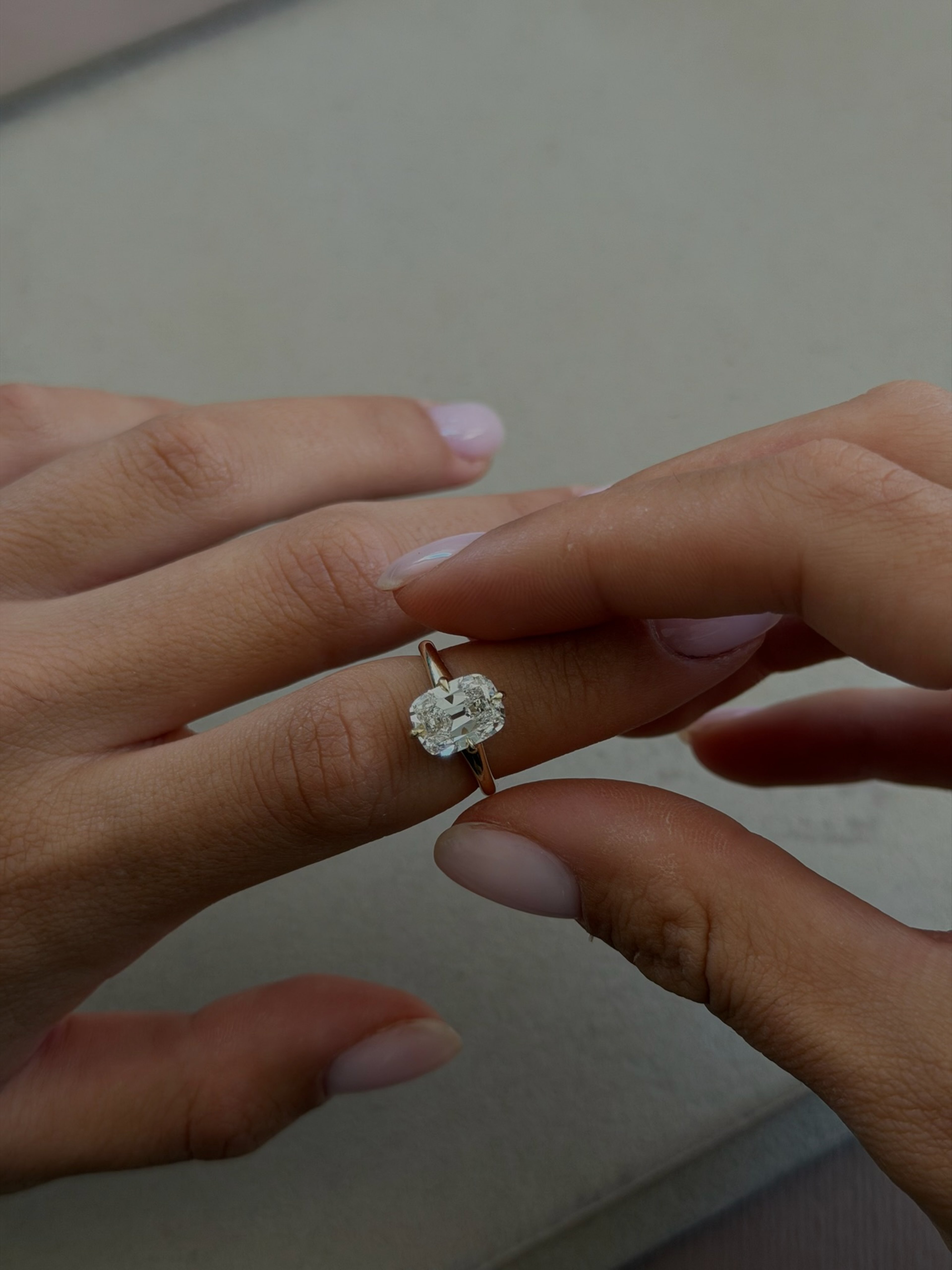 Old Cut Crown Ring