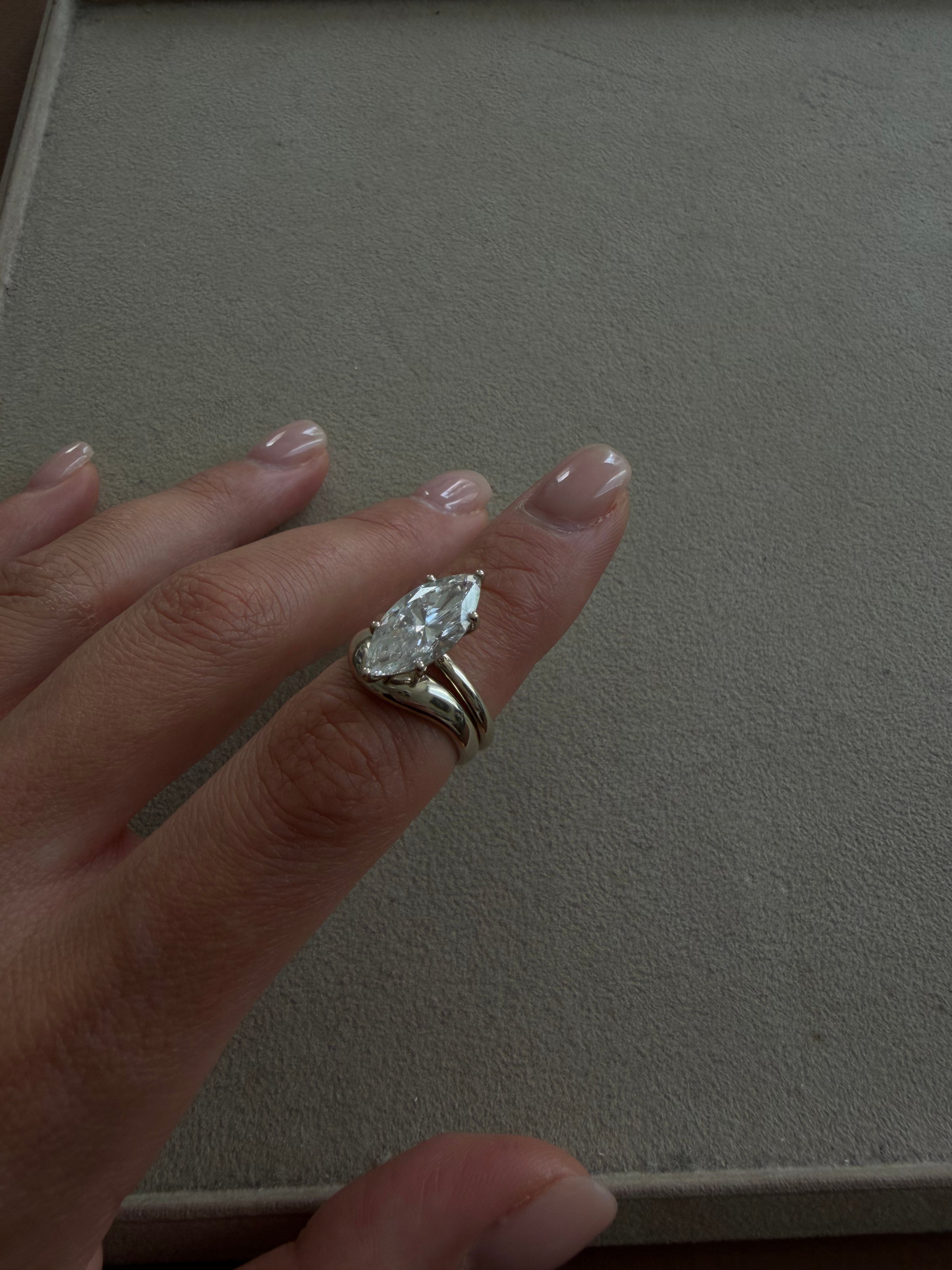 Marquise Solitaire Ring