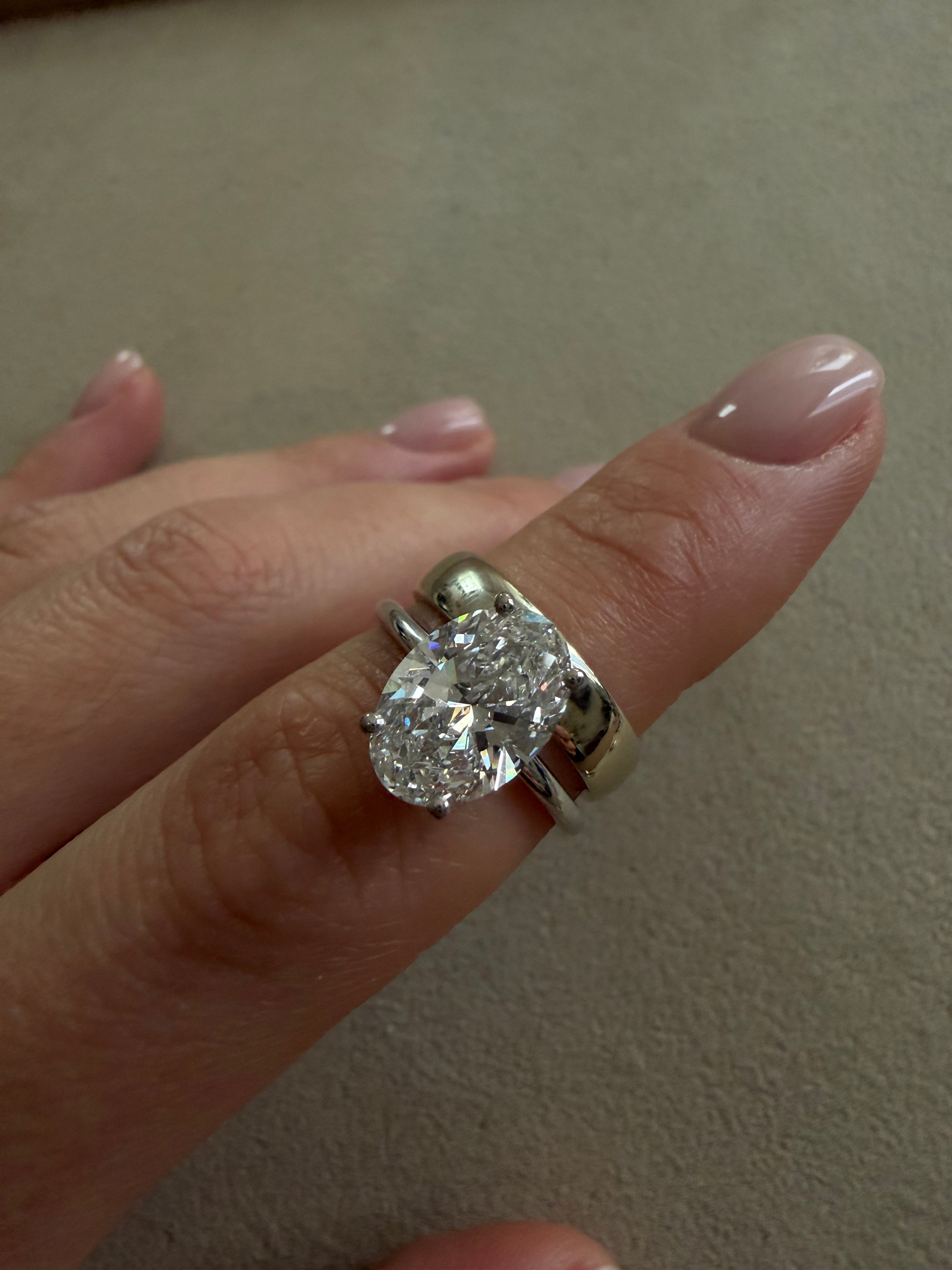 Classic Oval Solitaire Ring