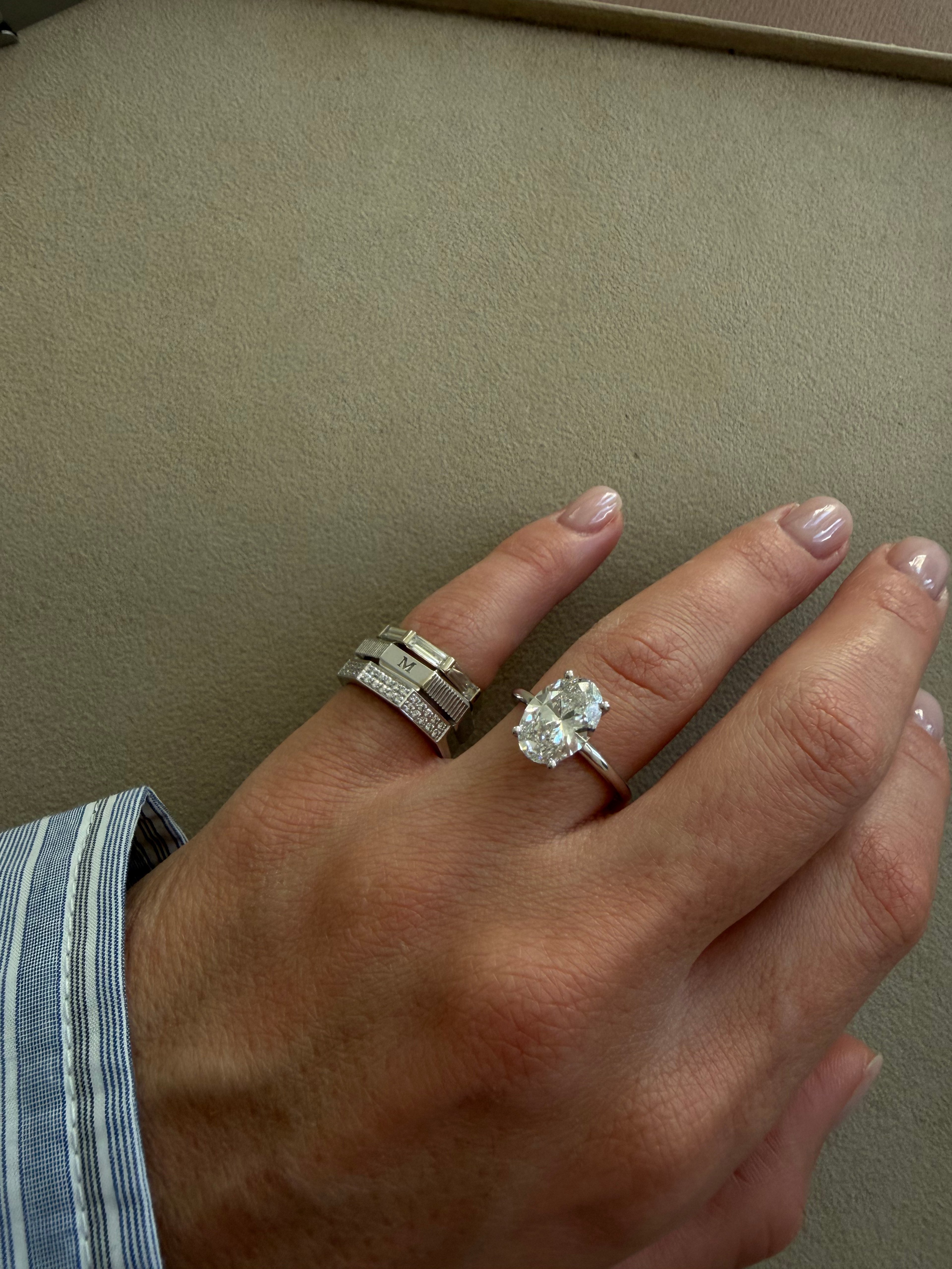 Classic Oval Solitaire Ring