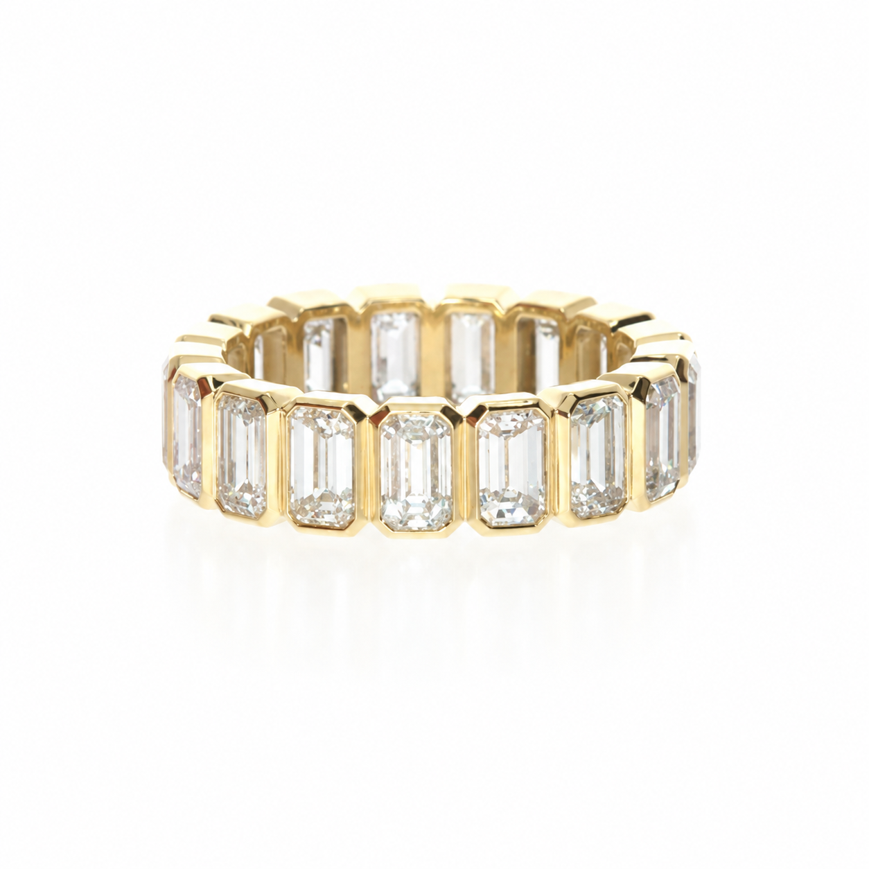 Emerald Bezel Band