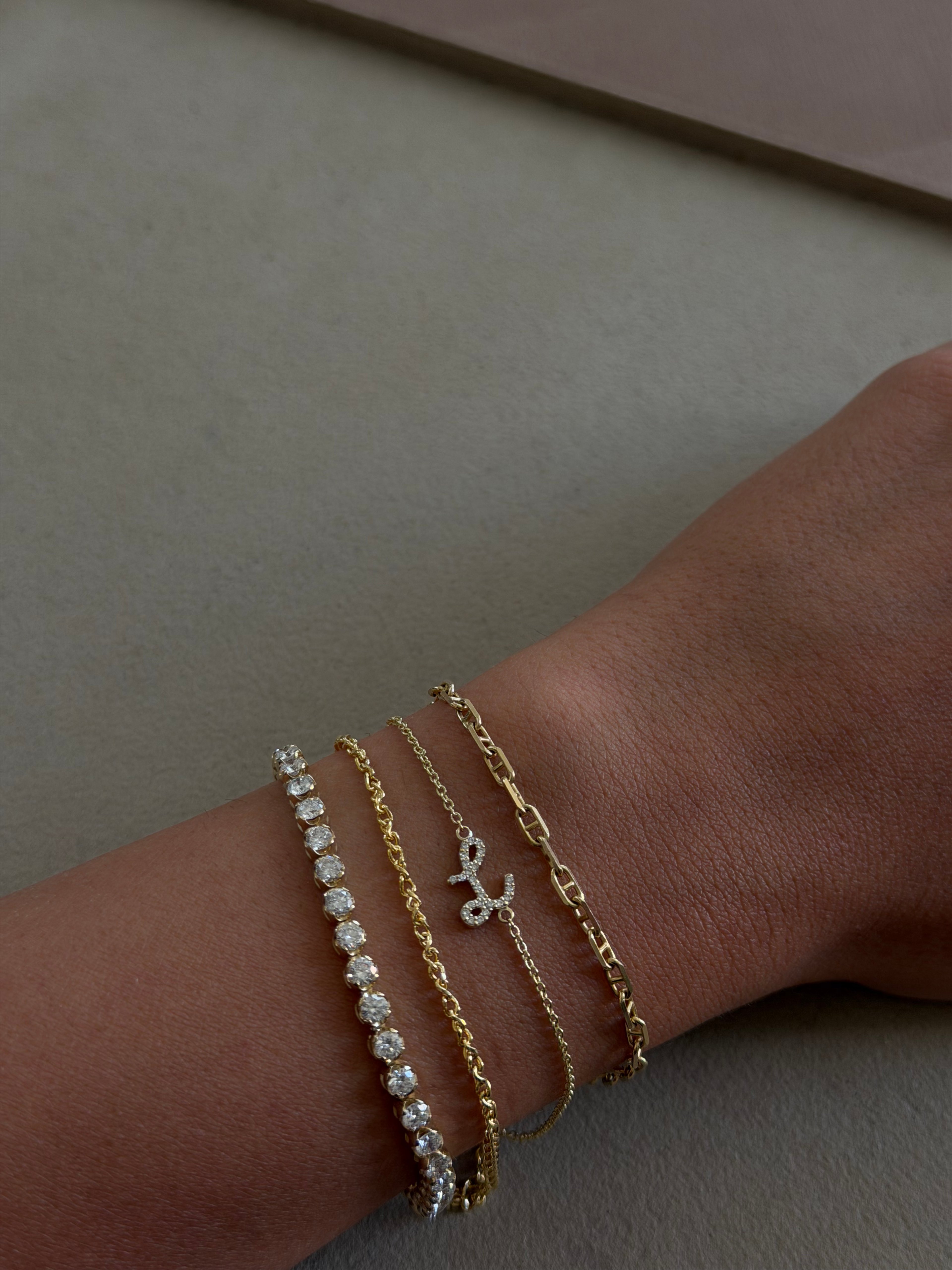 Initial Bracelet