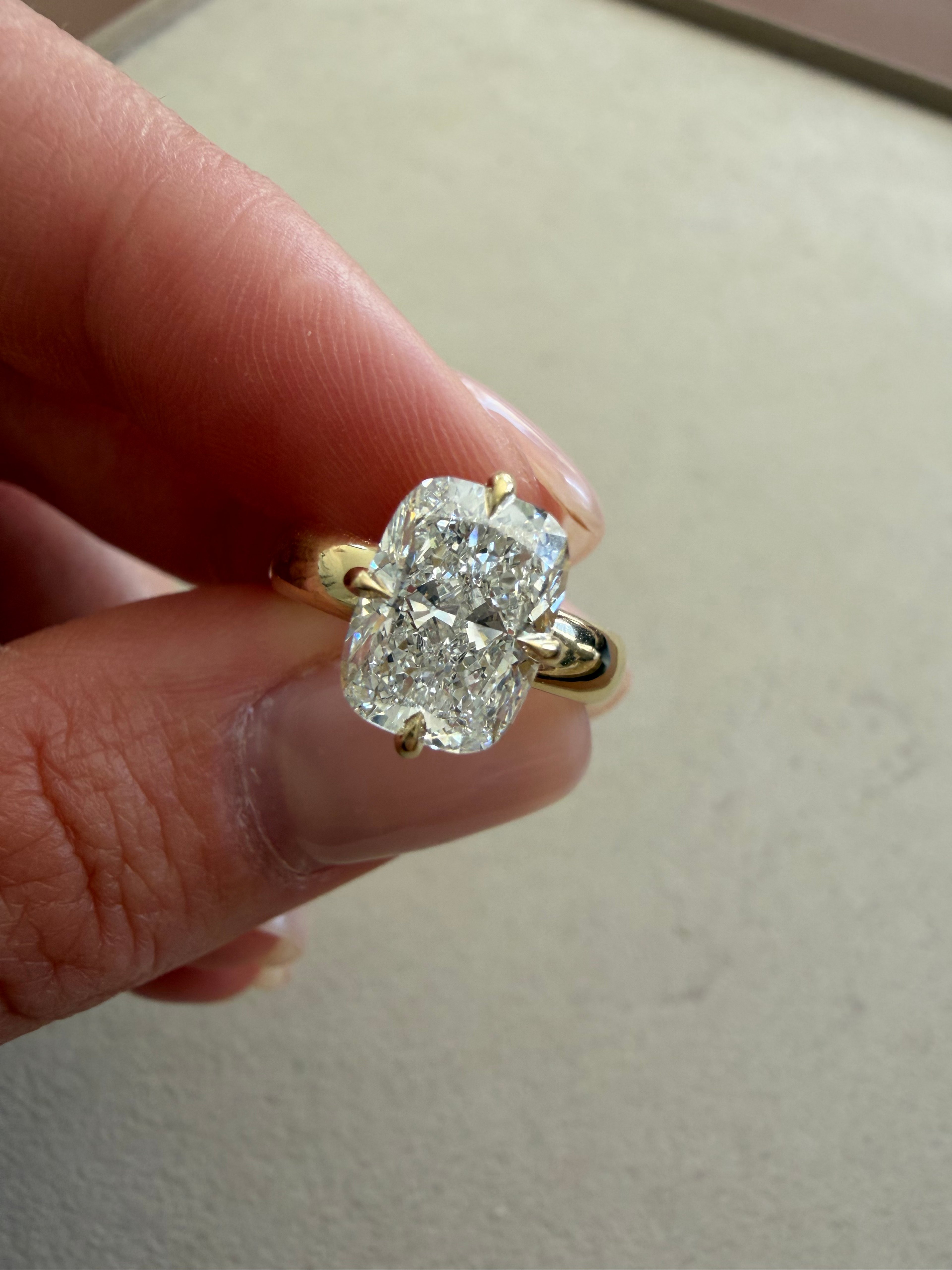 Cushion Talon Ring