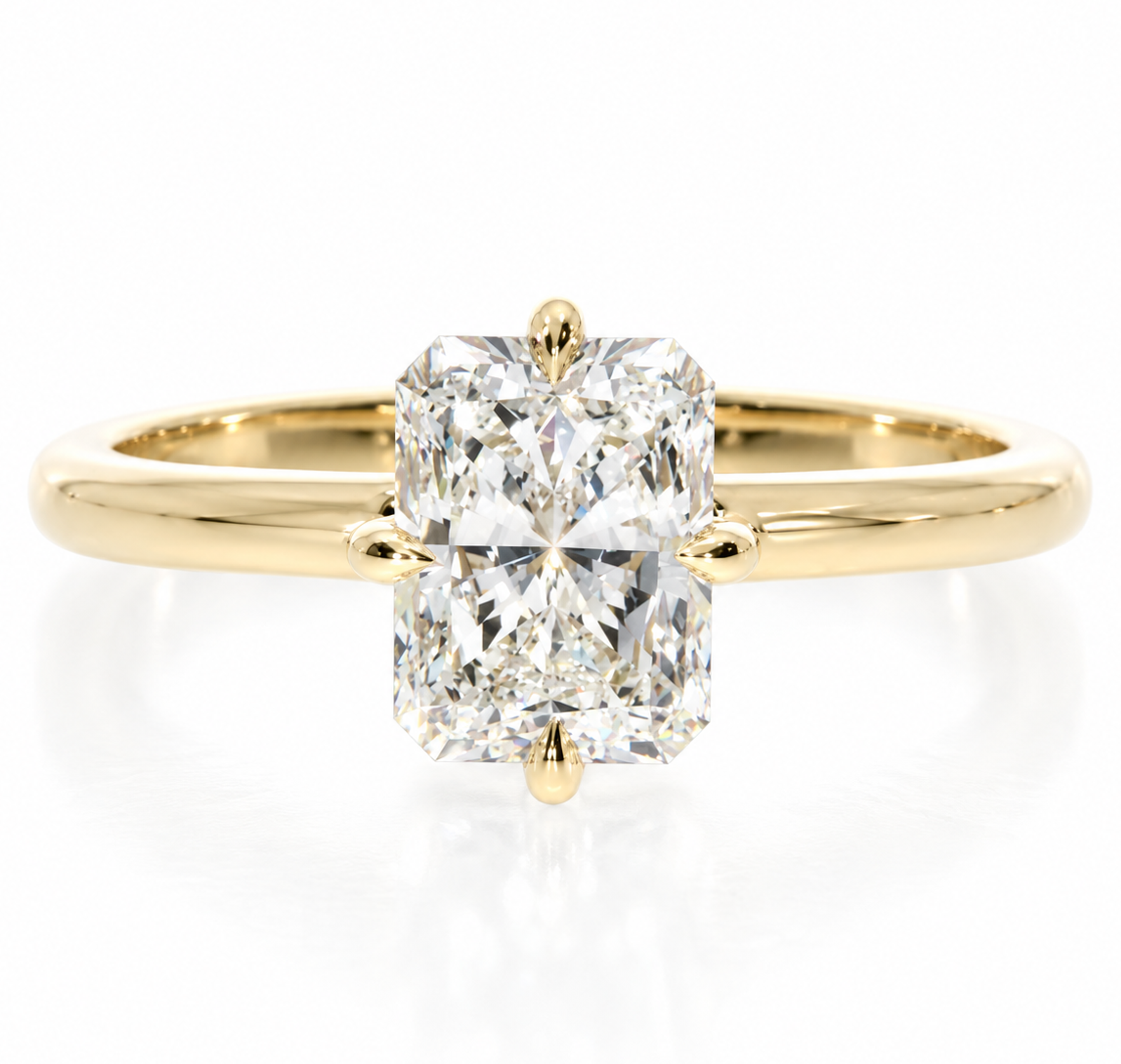 Radiant Diamond Ring