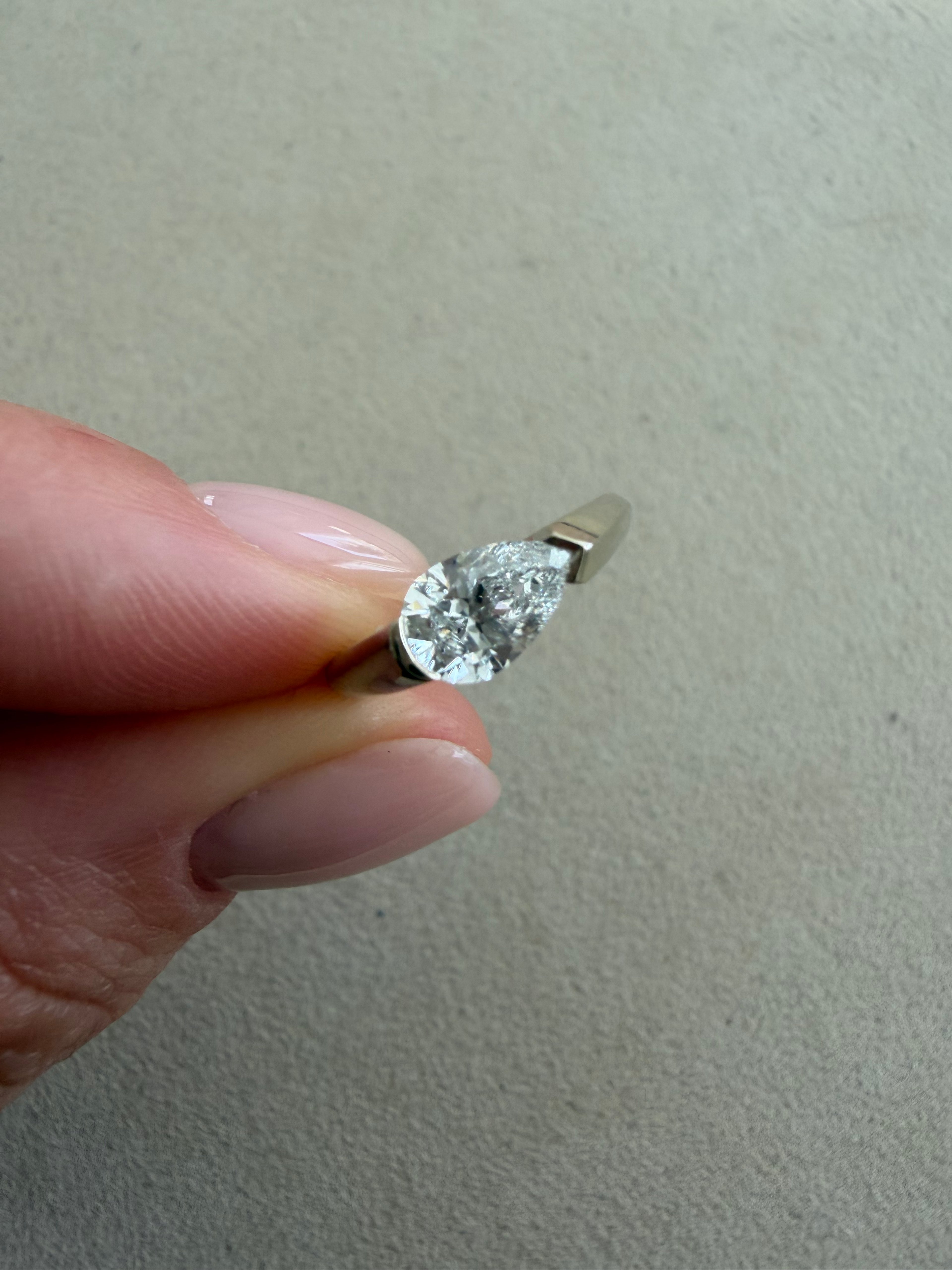 East-West Pear Ring