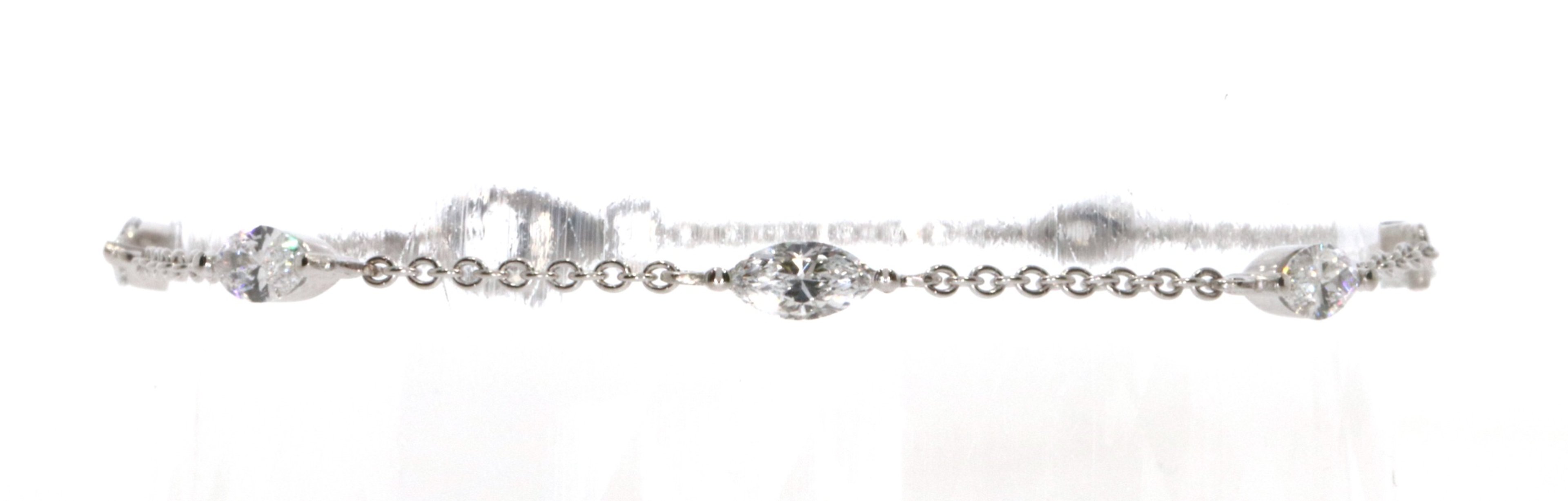 Marquise Station Bracelet
