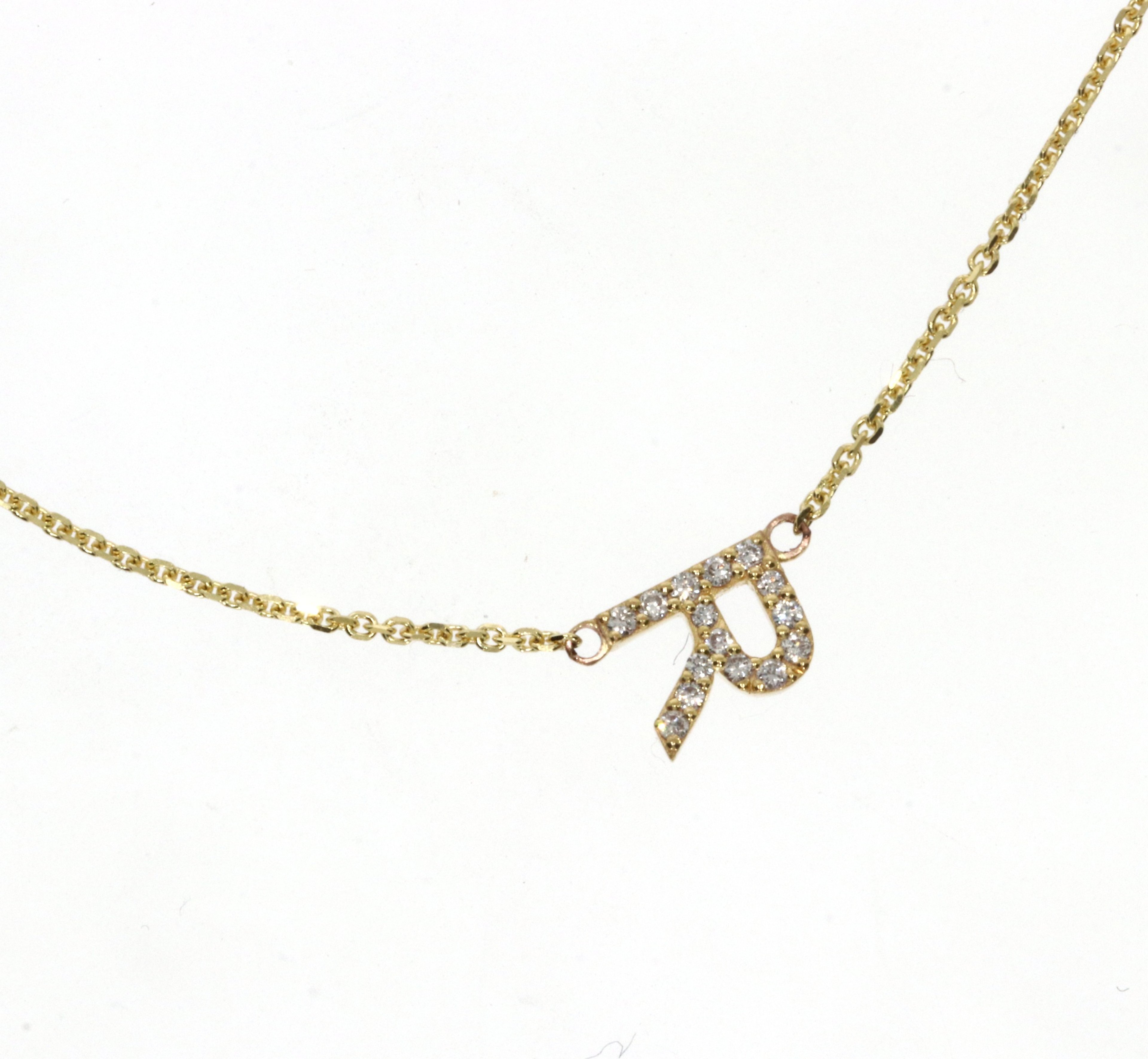 letter necklace