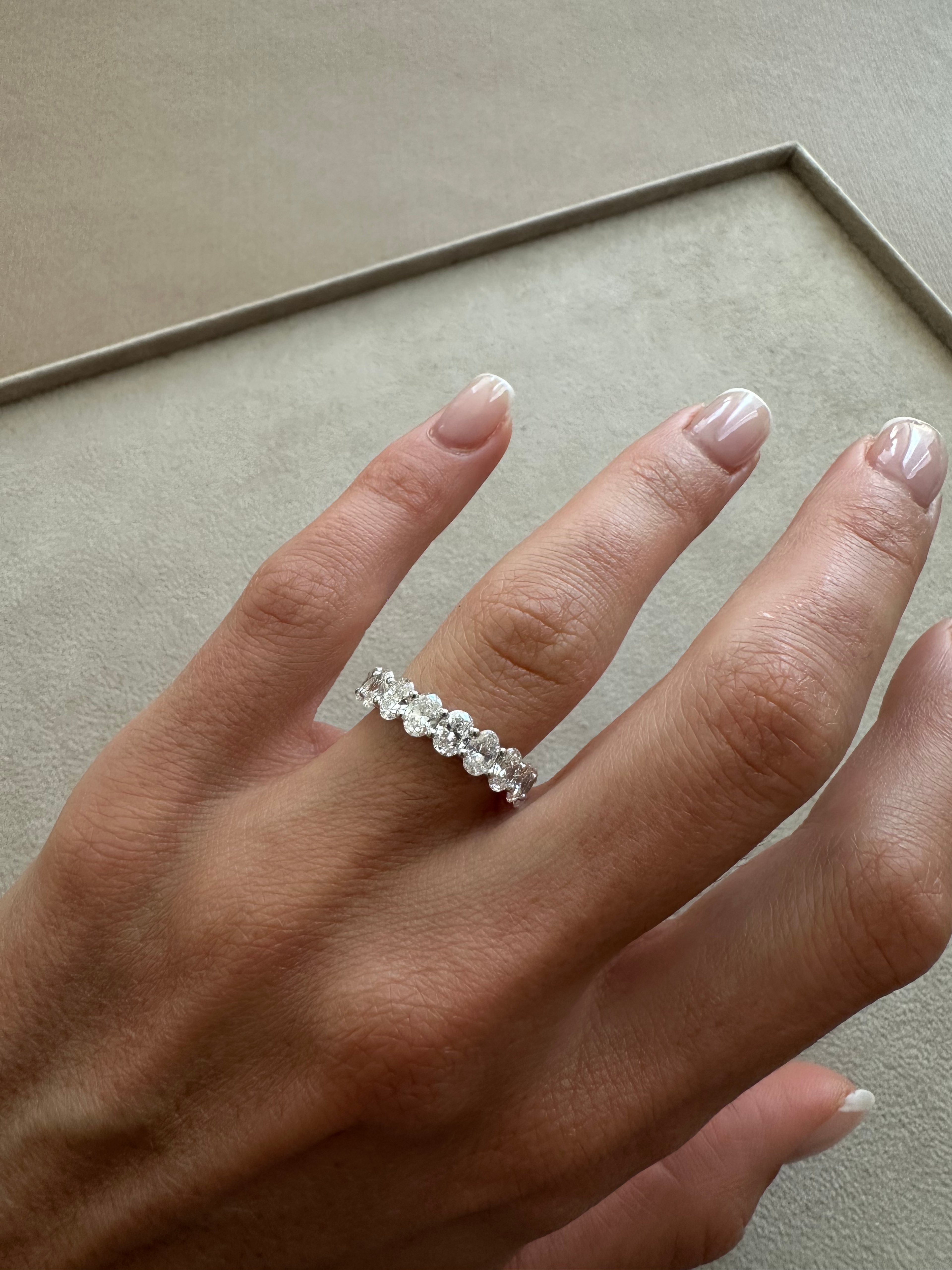 Oval Eternity Ring