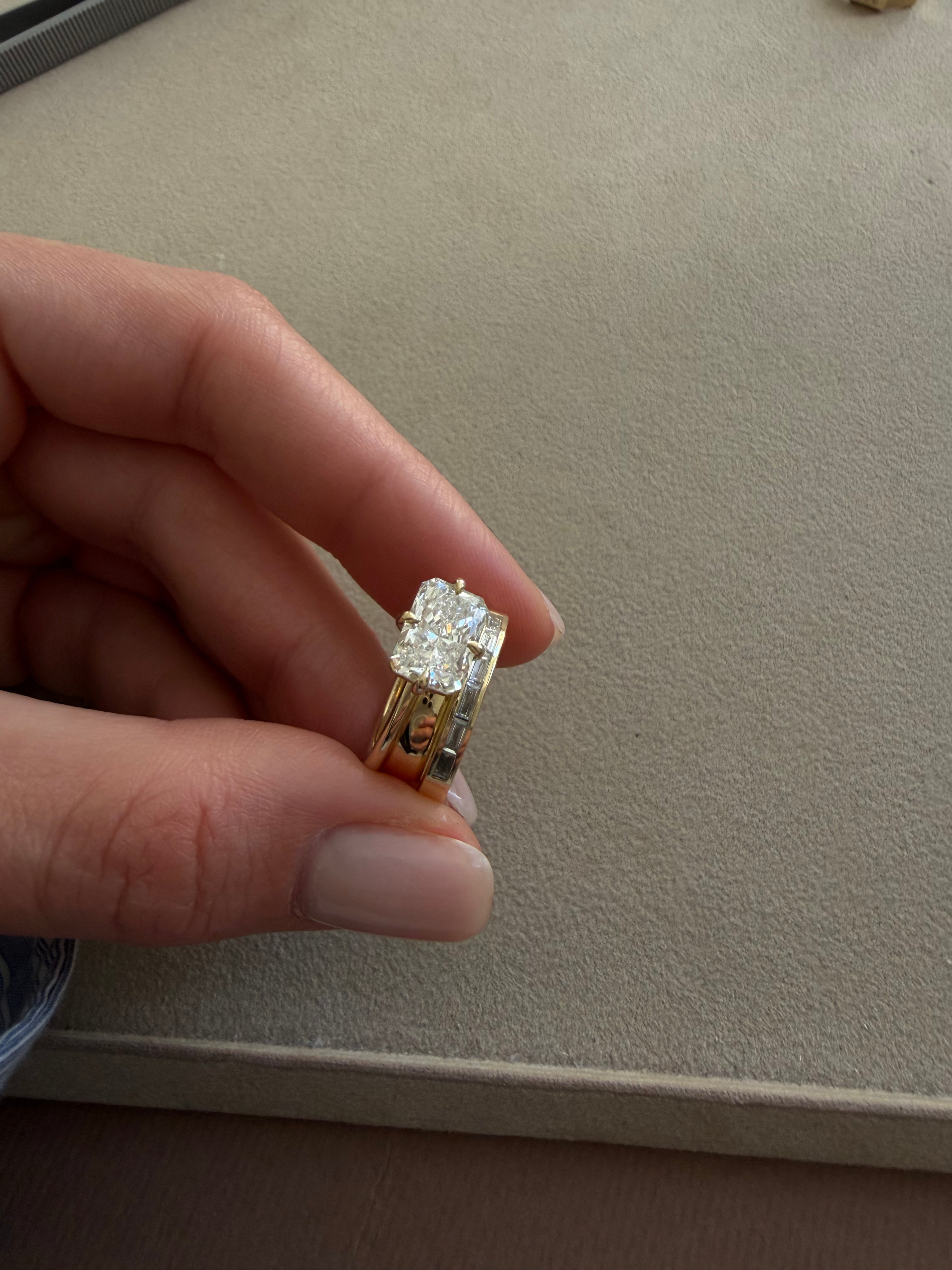 Channel Baguette Ring