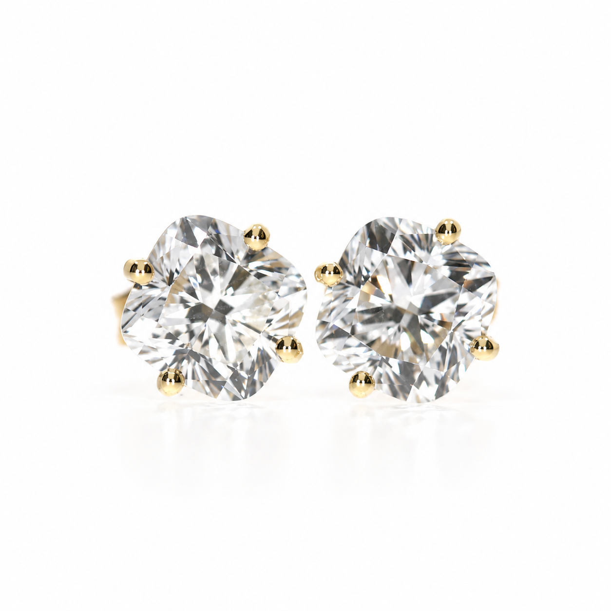 Square Cushion Earrings
