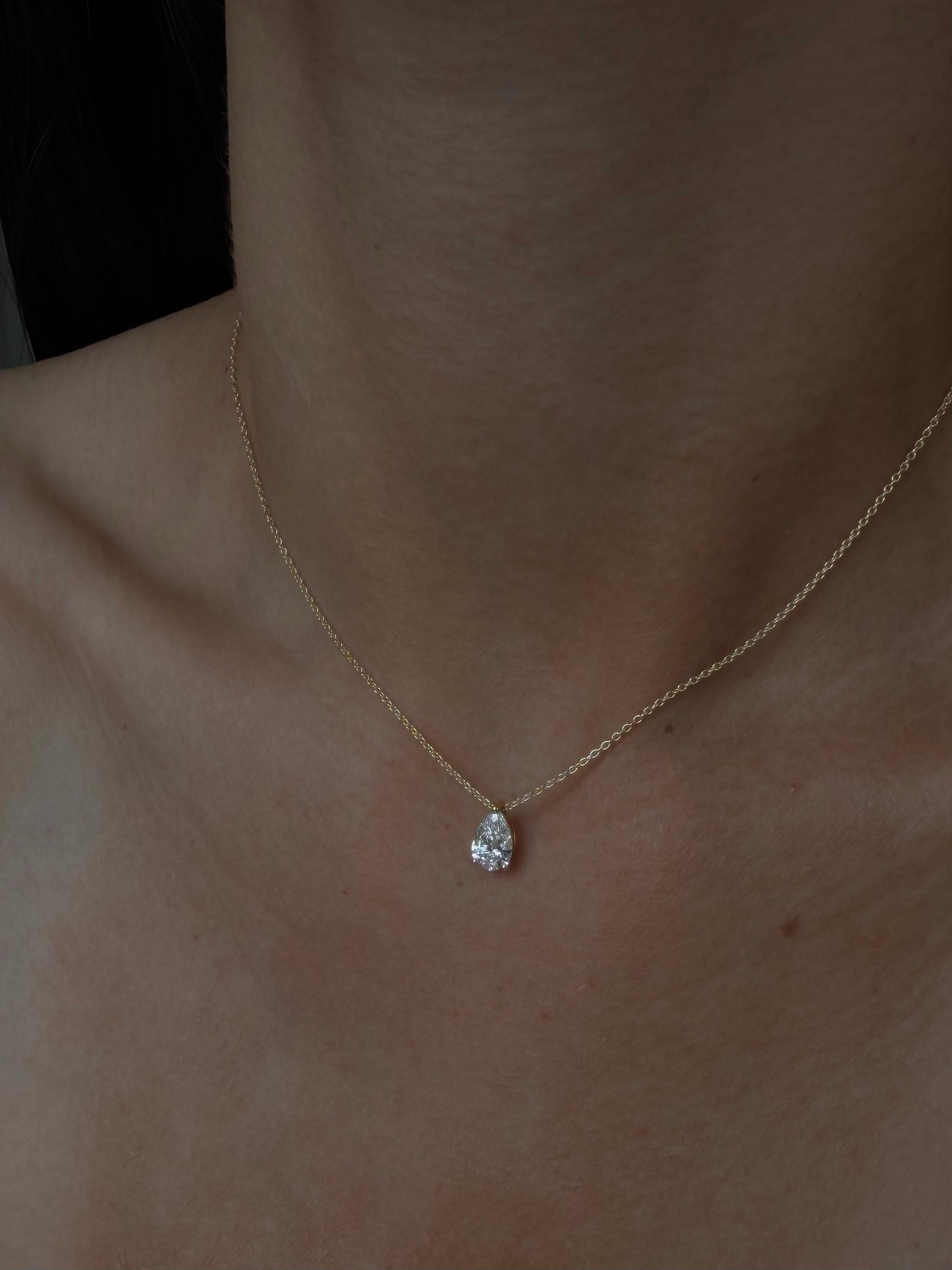 Pear Necklace