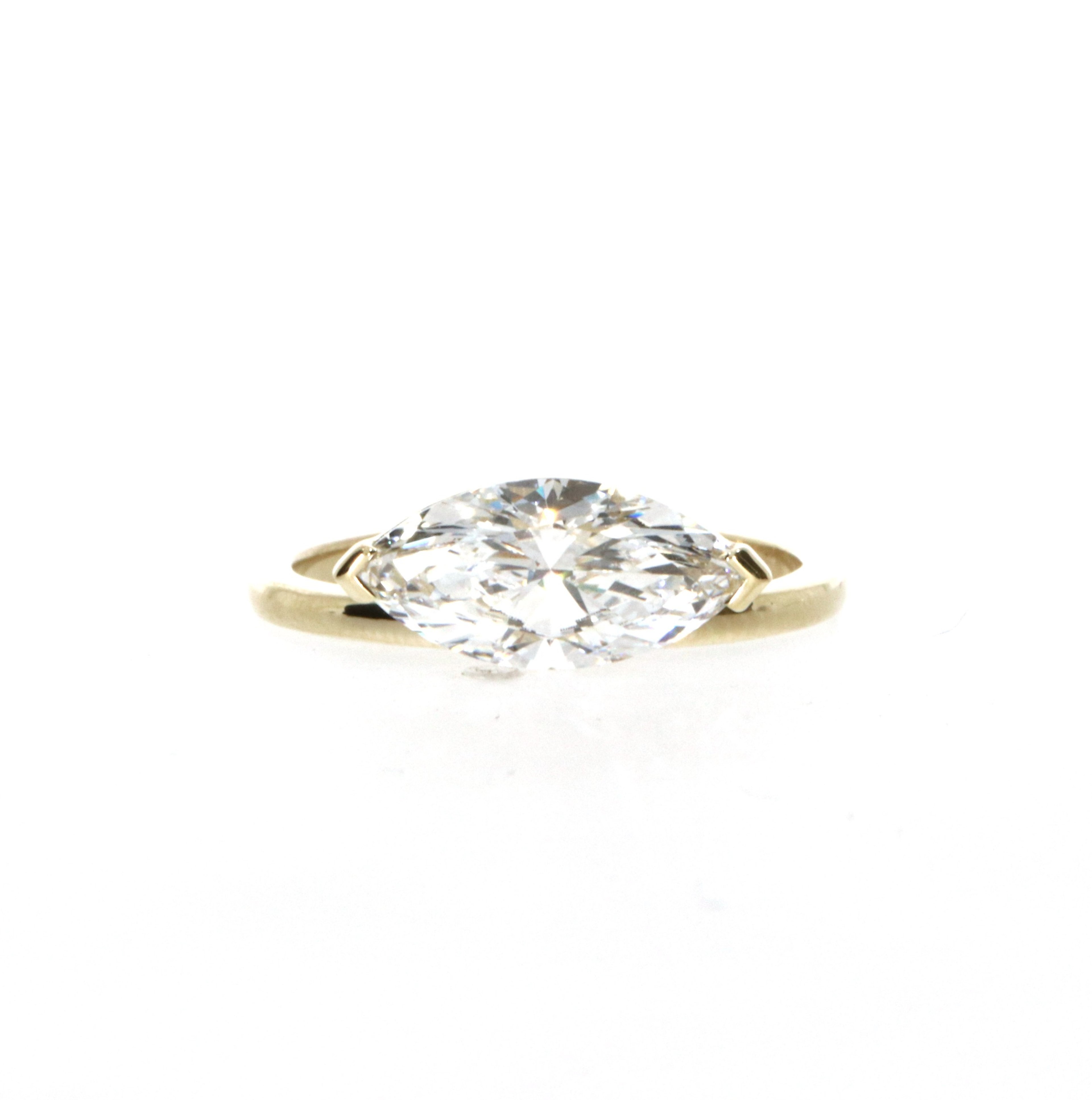 Floating Marquise Ring