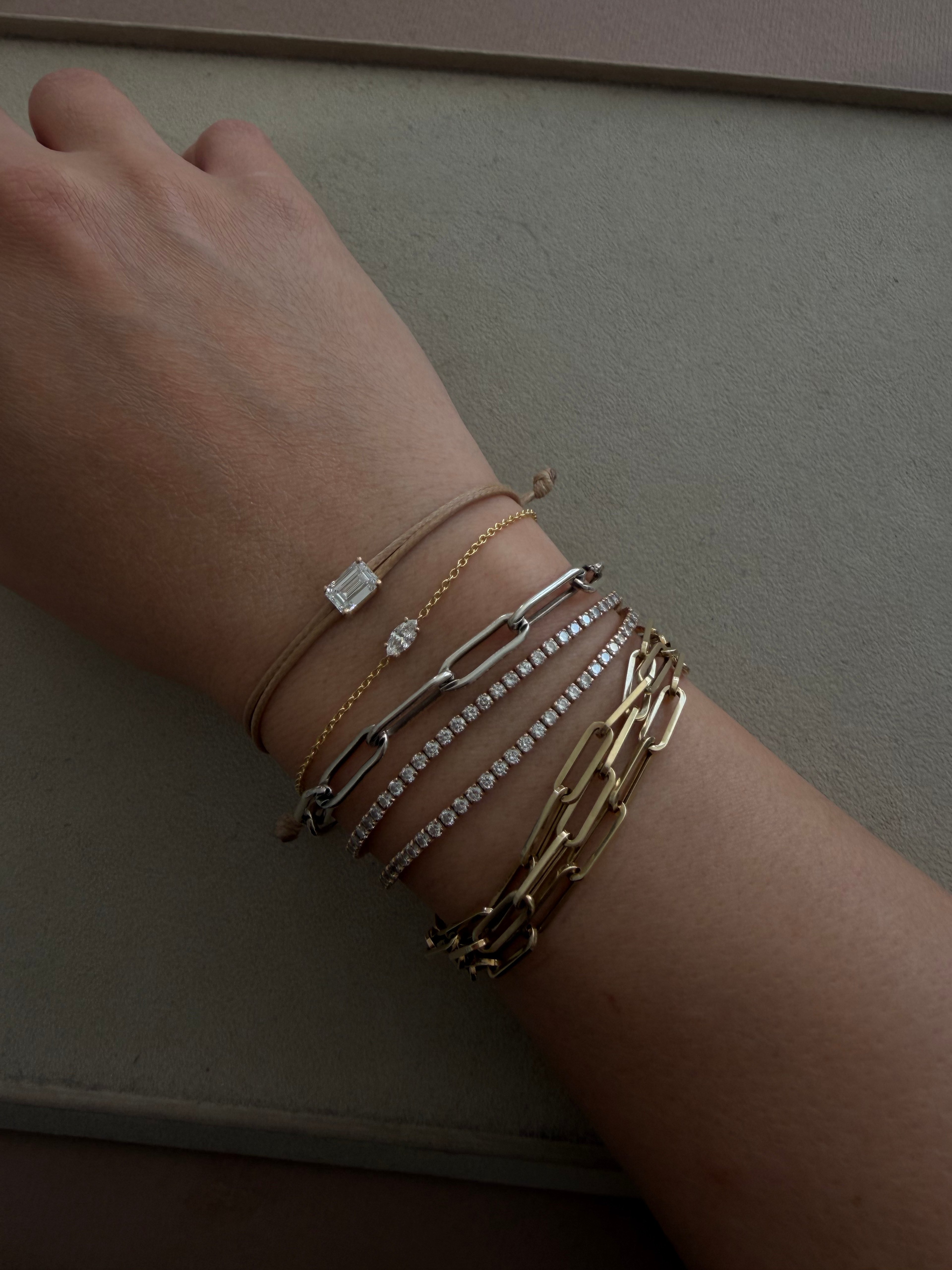 Marquise Diamond Bracelet