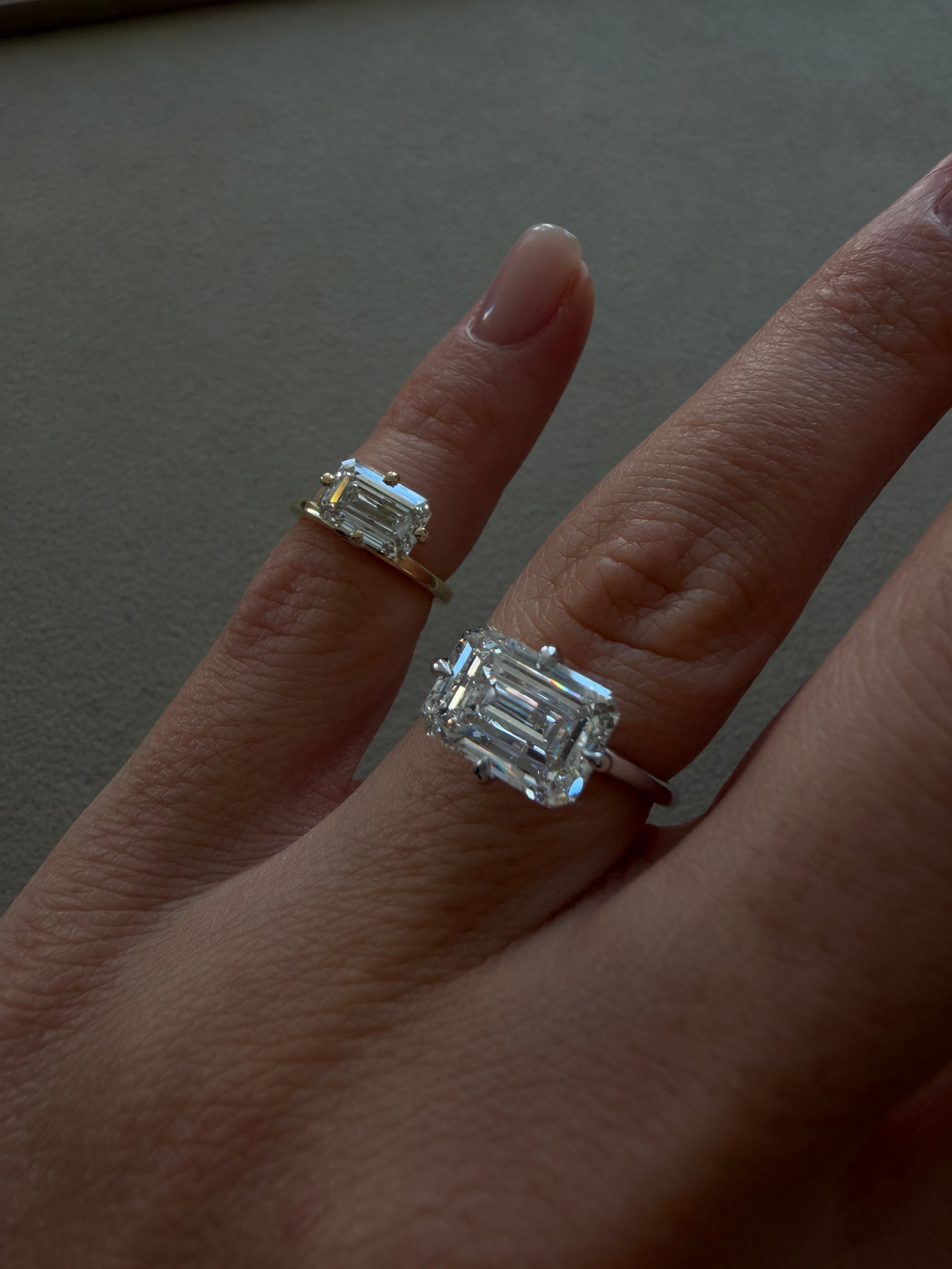 Air Set Diamond Ring