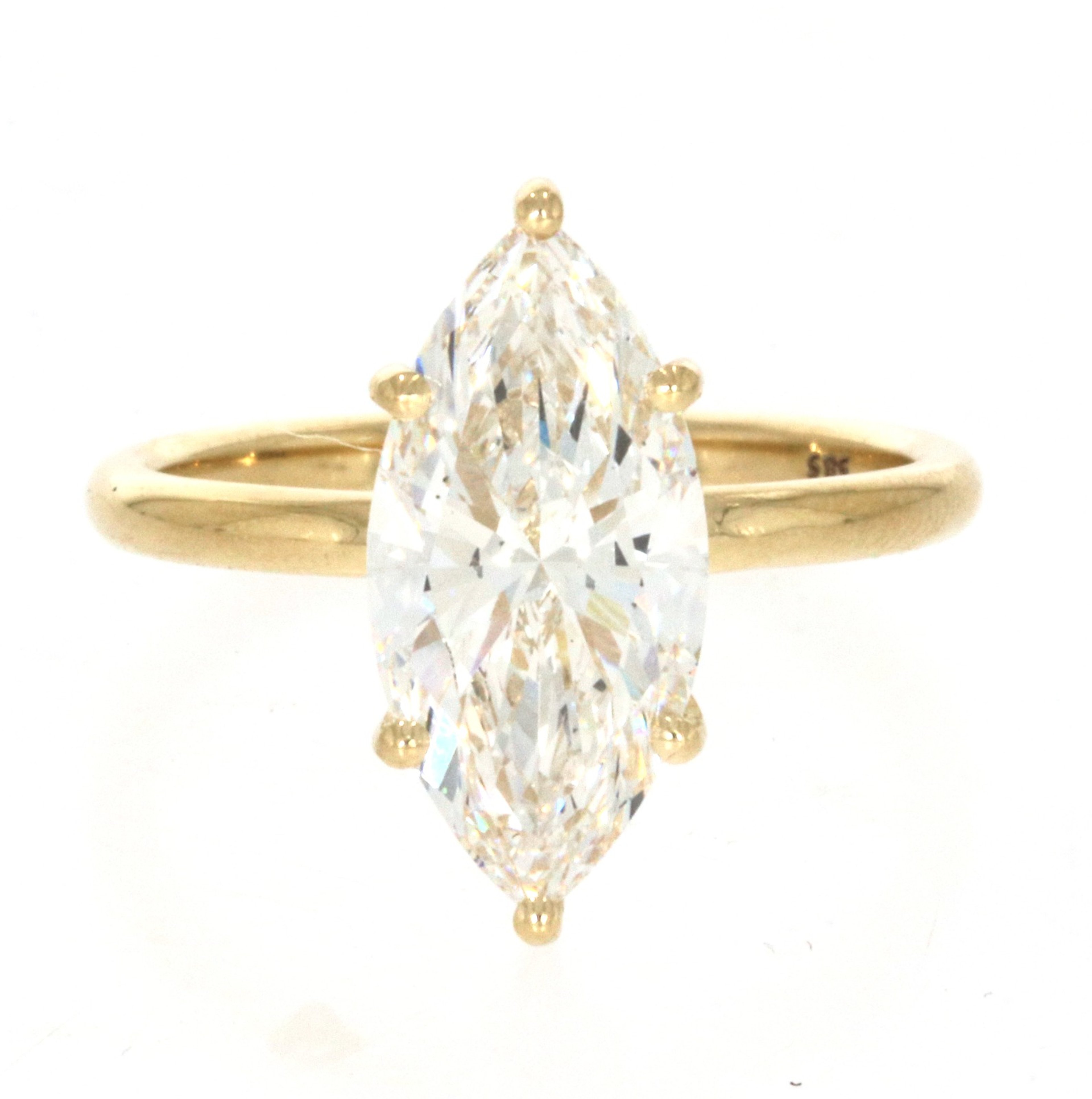 Marquise Solitaire Ring