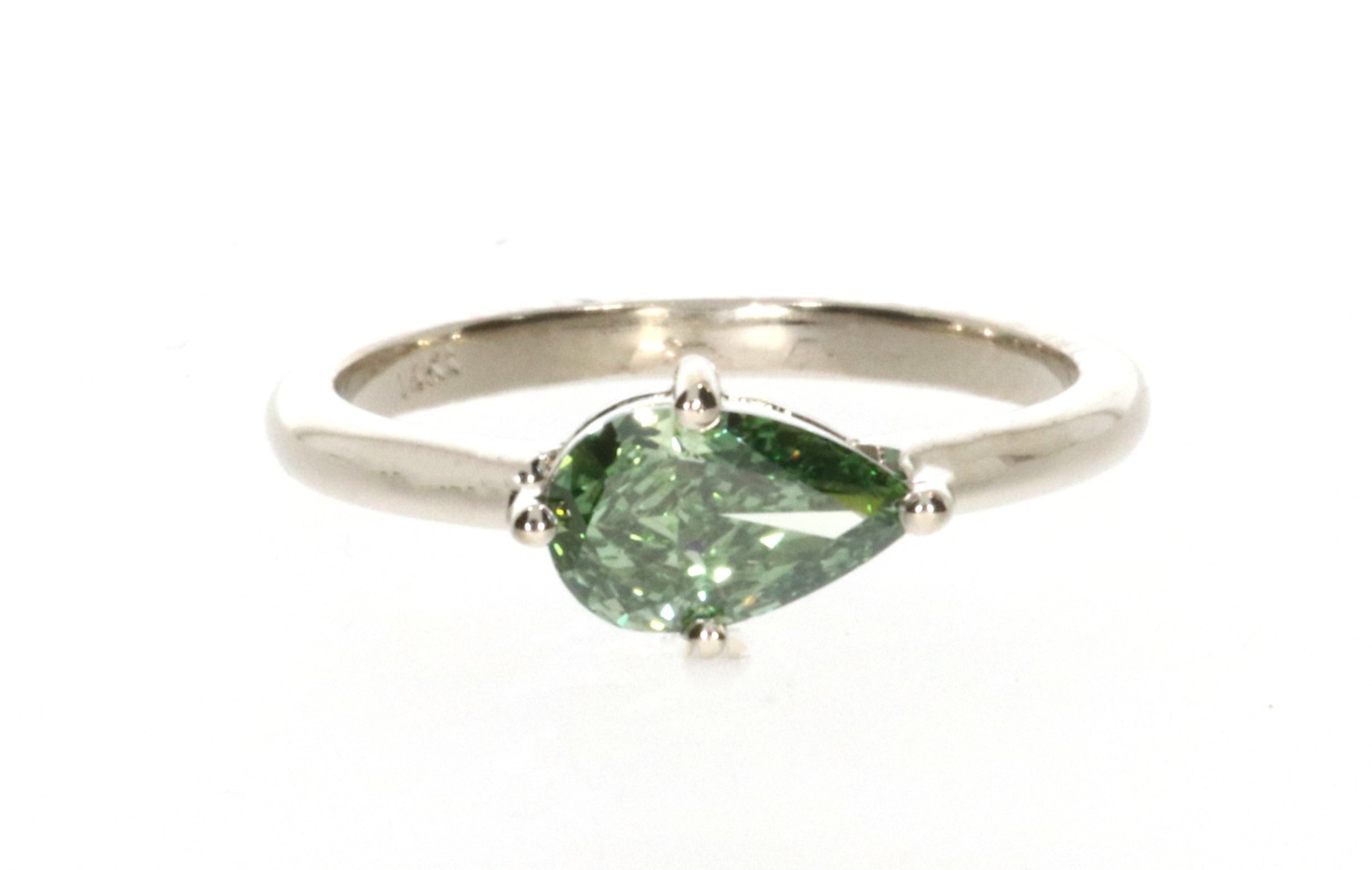 Green Pear East-West Ring