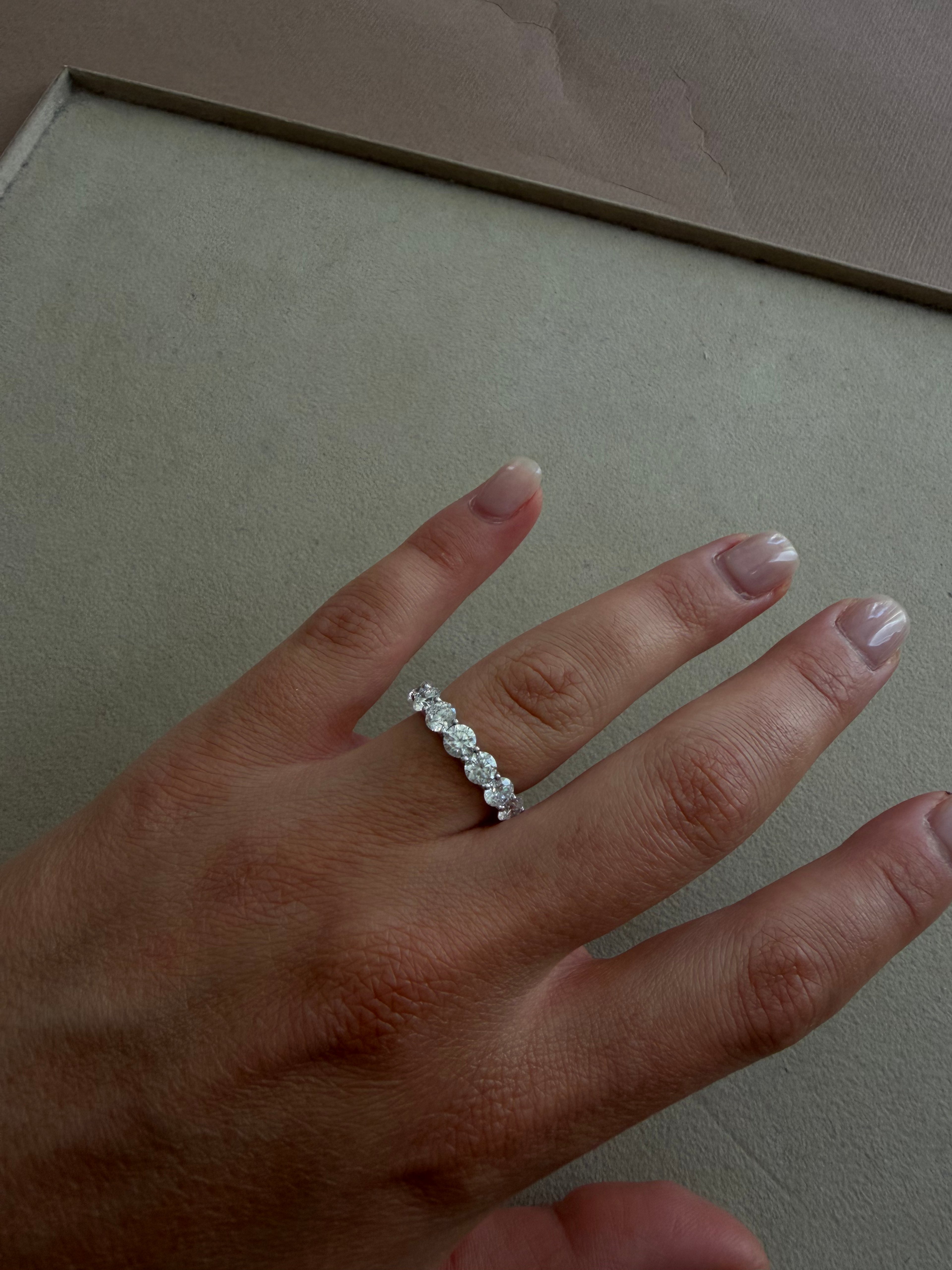 Round Eternity Ring