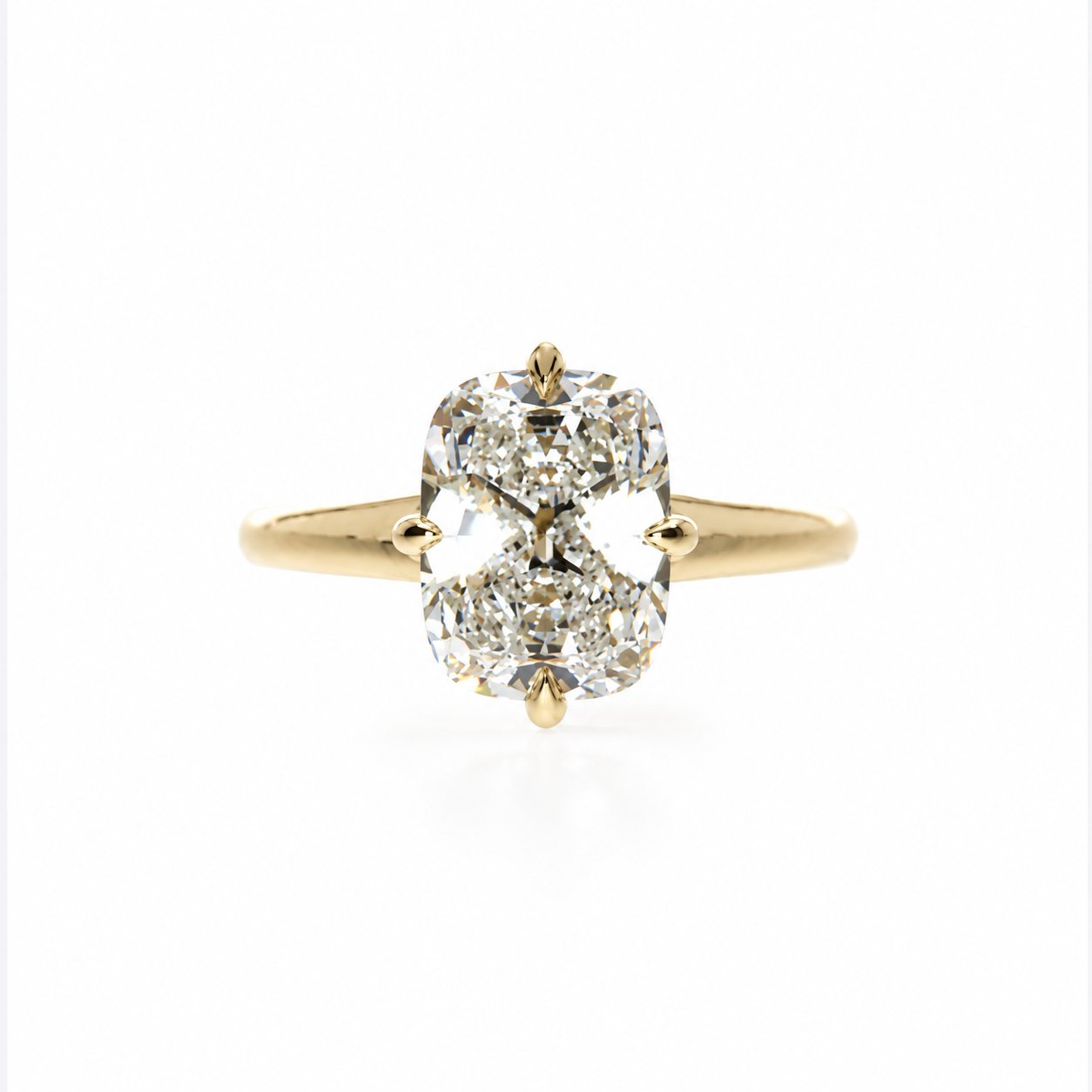 Old Cut Crown Ring