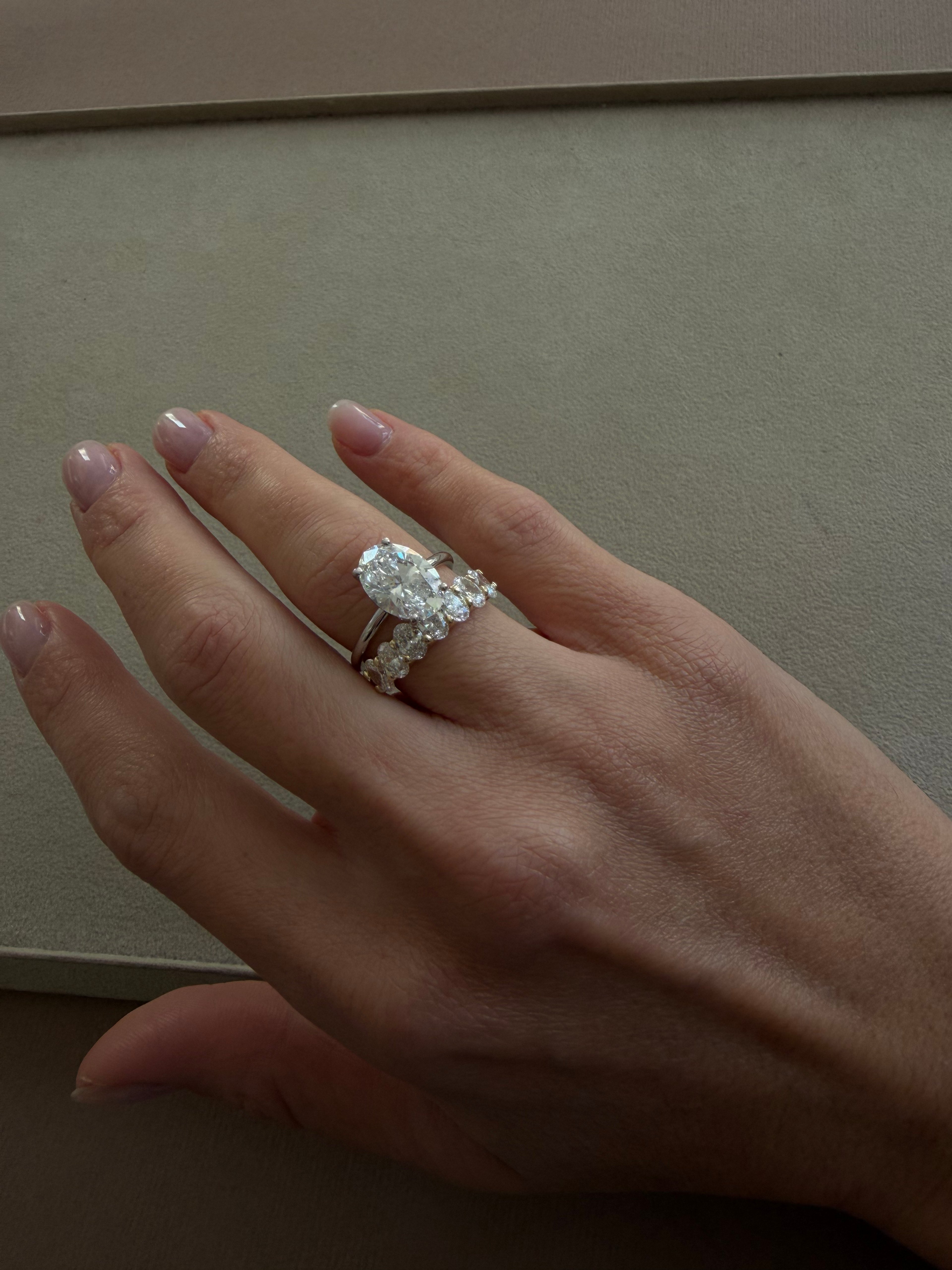Oval Eternity Ring