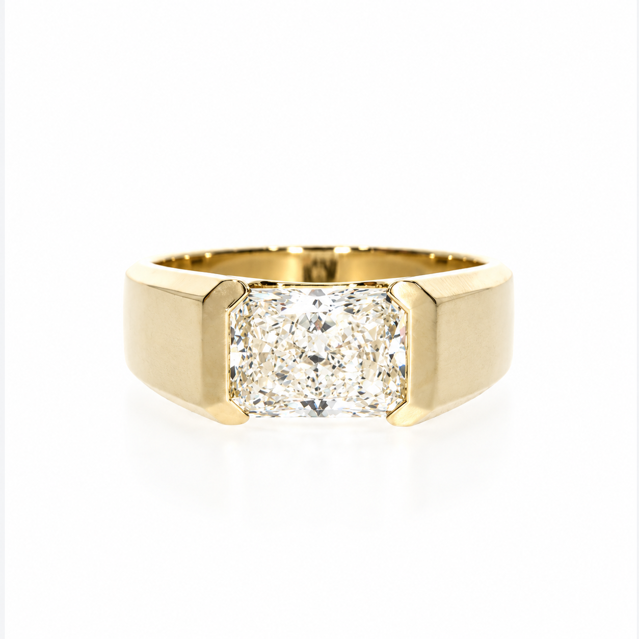 Wide Band Radiant Ring
