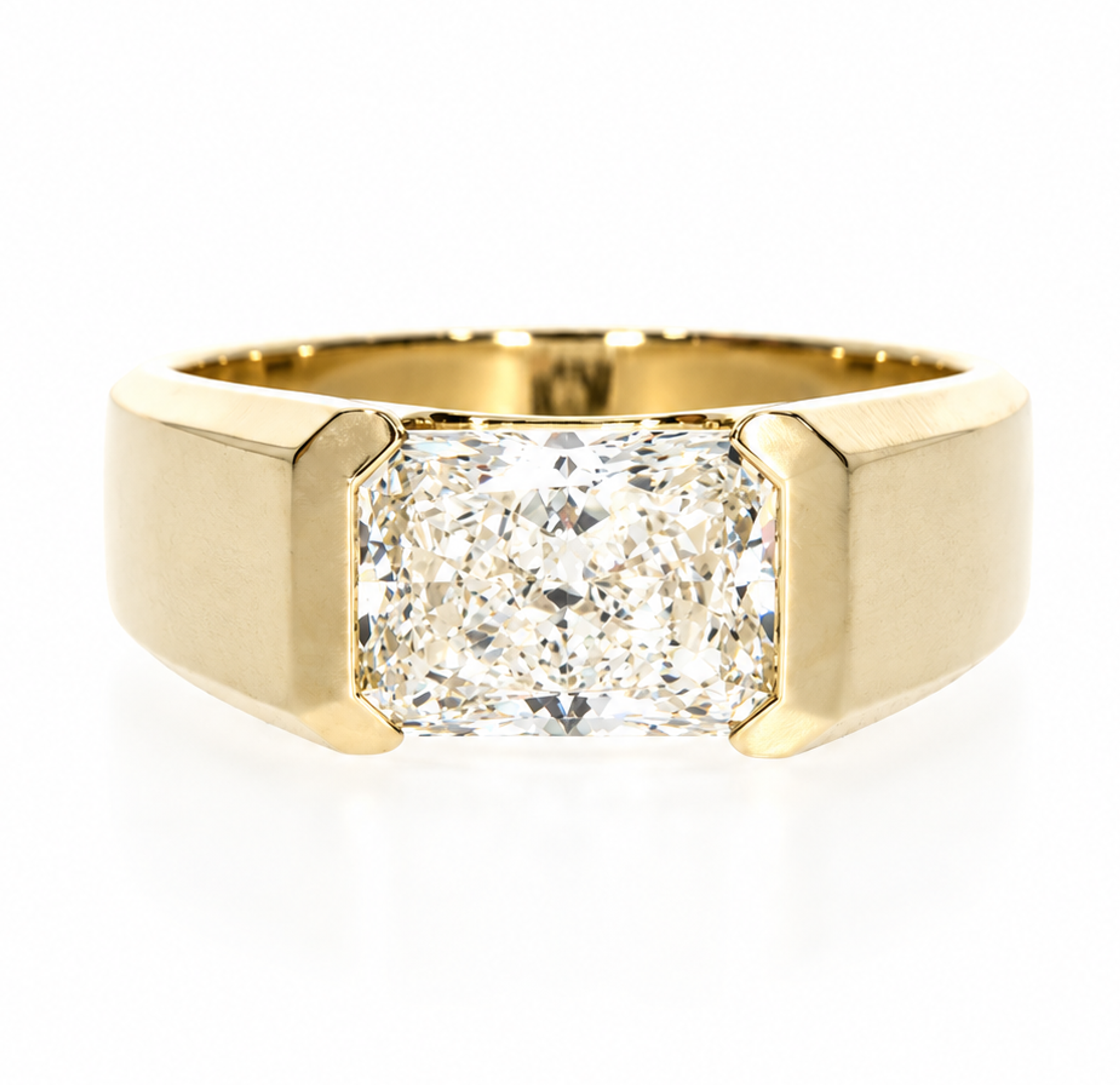 Wide Band Radiant Ring