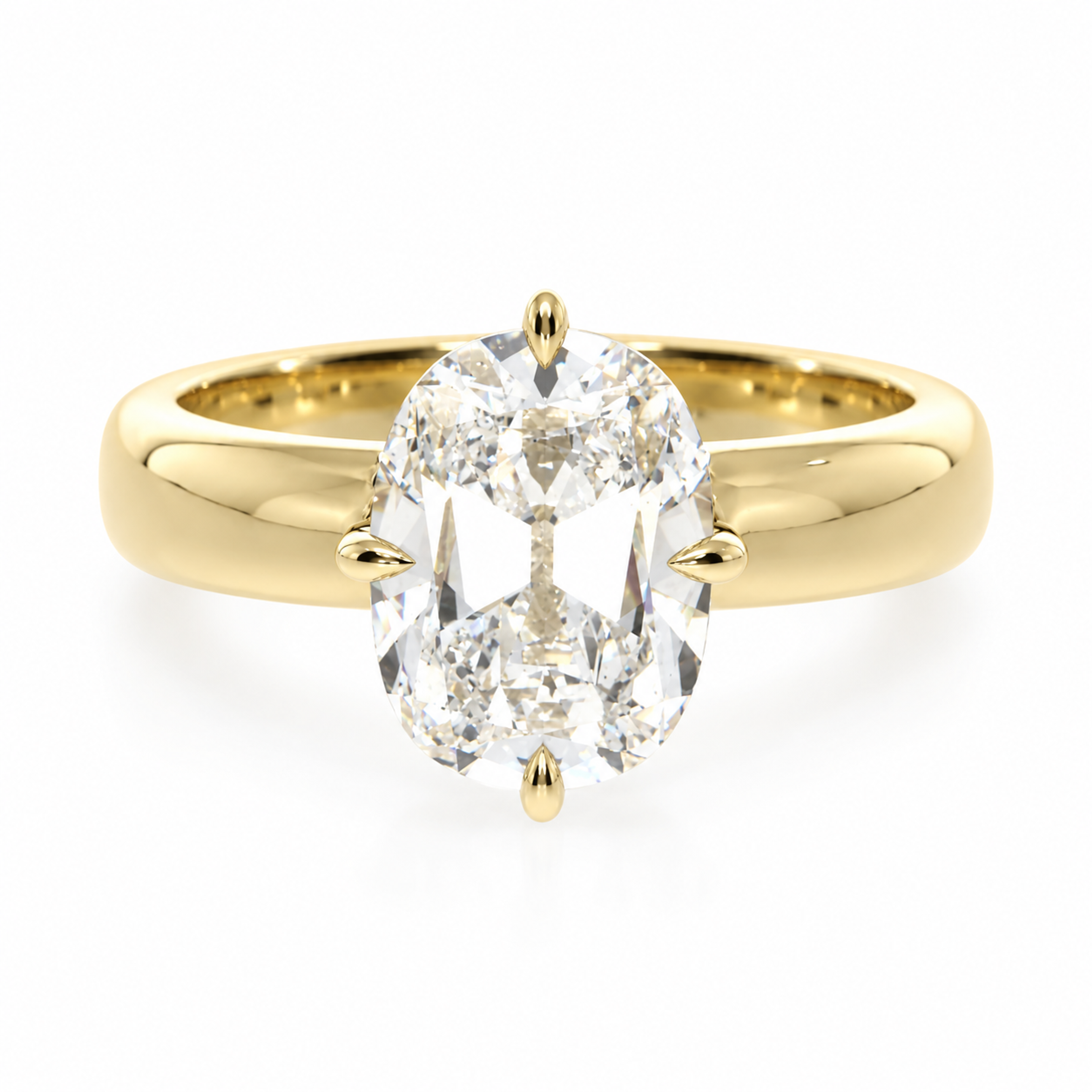 Old Cut Solitaire Ring