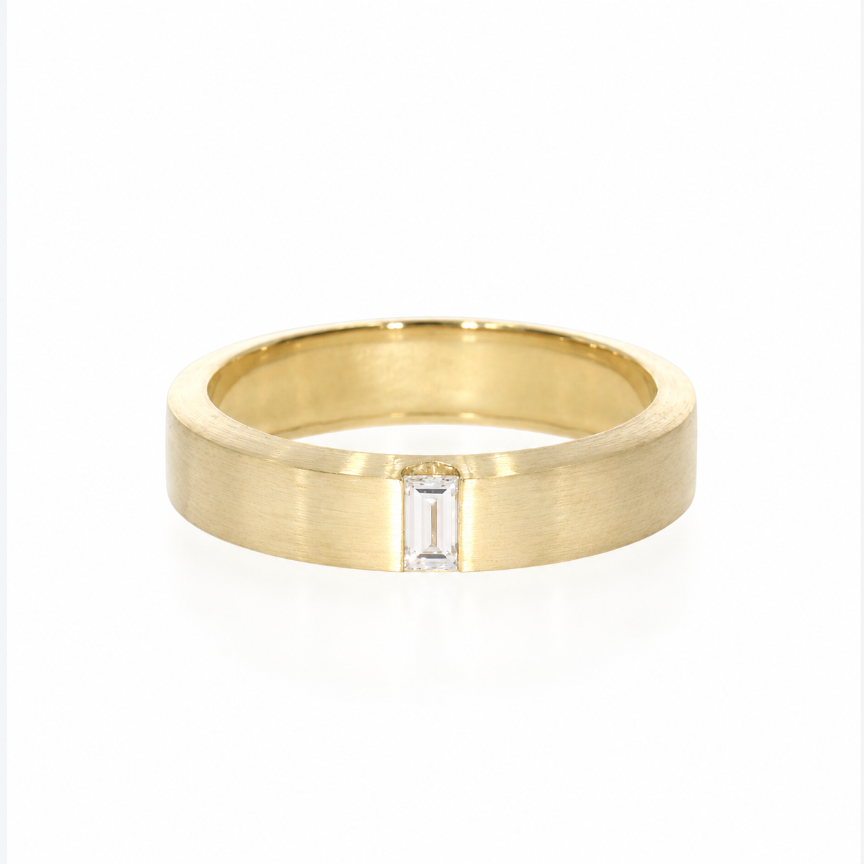 Geometric Baguette Ring
