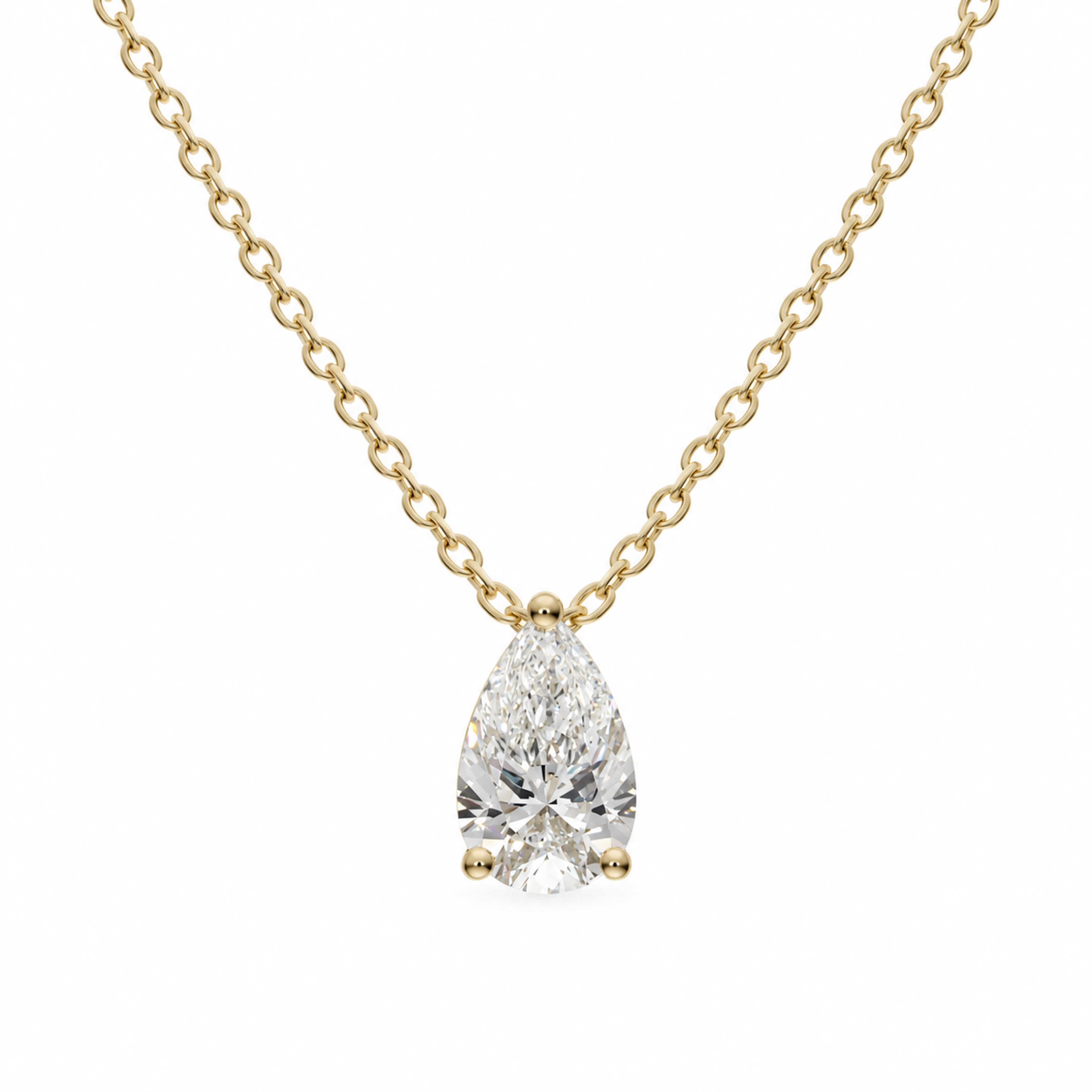 Pear Necklace